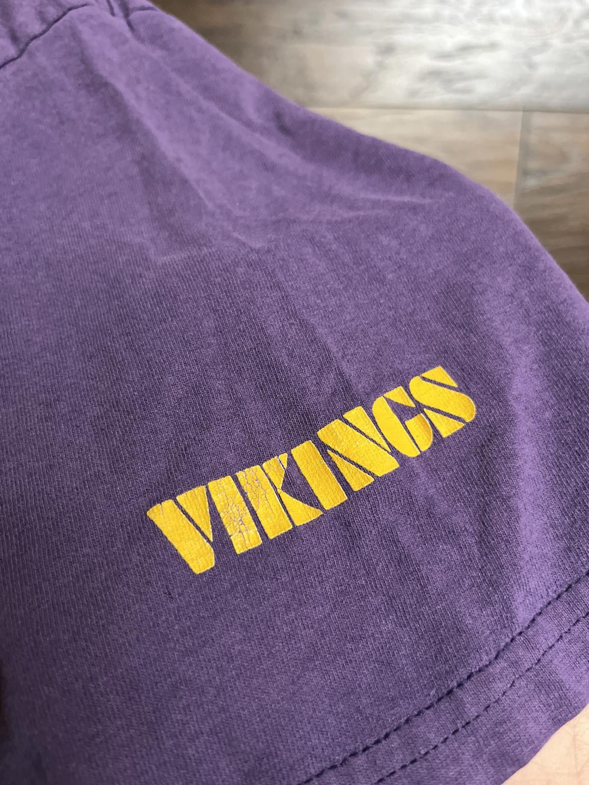 Lee Faded Minnesota Vikings NFL T-shirt Made in USA XXL Size US XXL / EU 58 / 5 - 5 Thumbnail