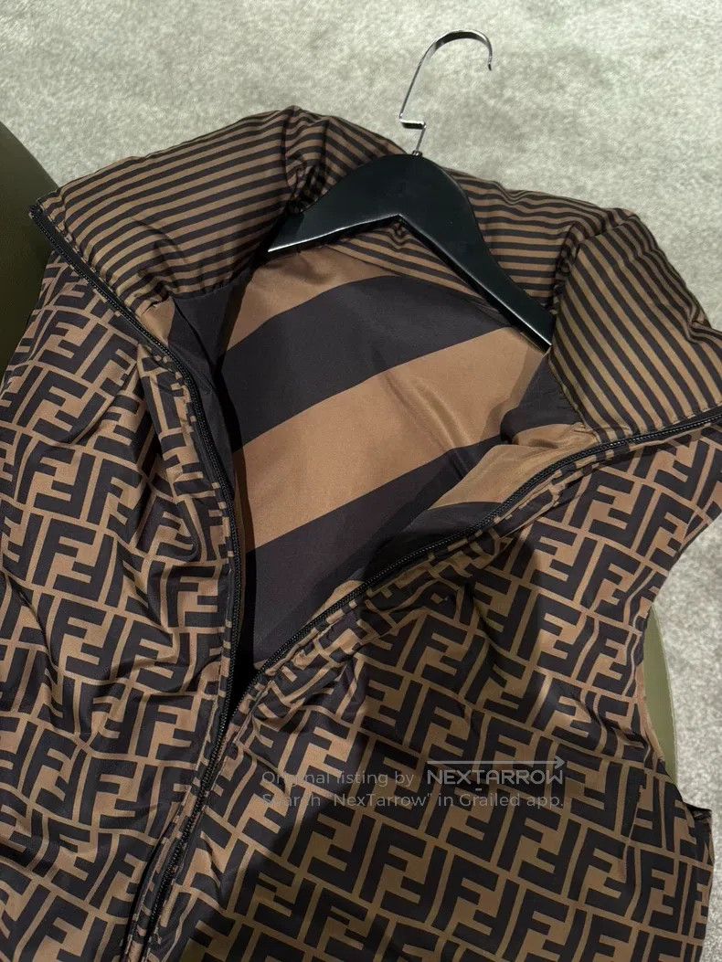 Fendi Fendi Double-sided Down Vest Size US L / EU 52-54 / 3 - 3 Thumbnail