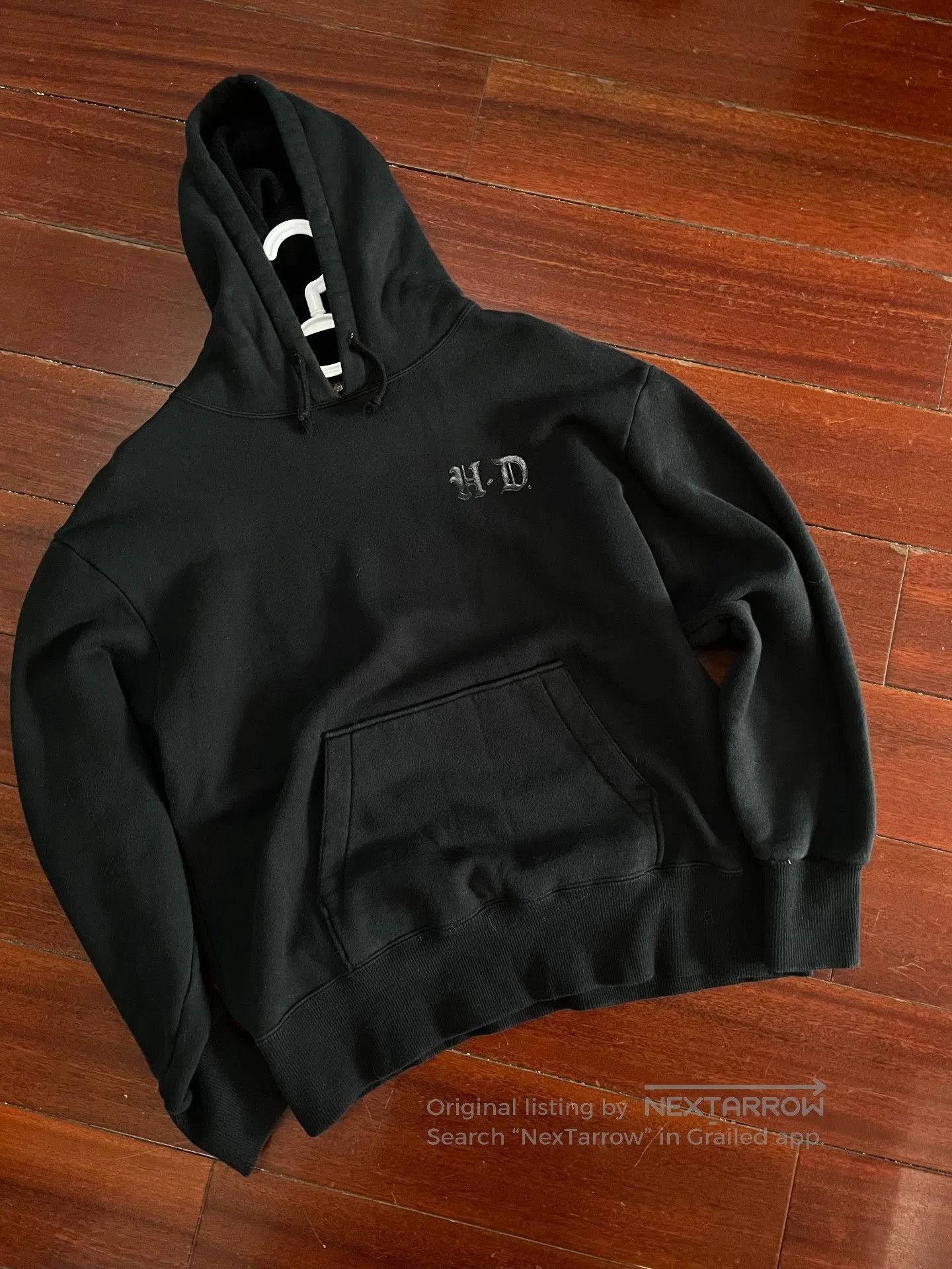 Vintage Vintage Harley Davidson Chrome Hearts Hoodie. Size US L / EU 52-54 / 3 - 3 Thumbnail