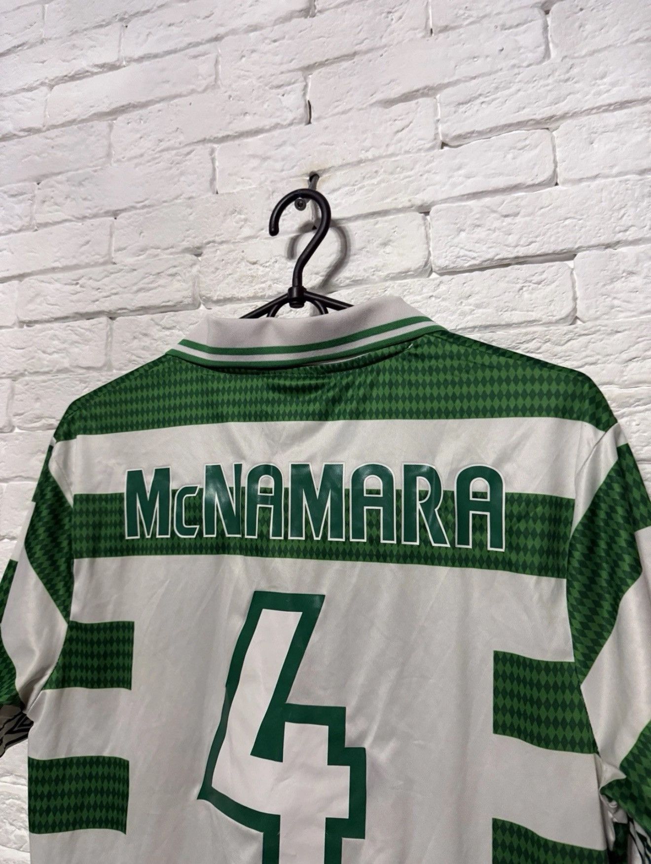 Umbro Vintage Umbro Celtic FC #4 McNamara 98/99 Jersey Final Cup Size US M / EU 48-50 / 2 - 7 Thumbnail