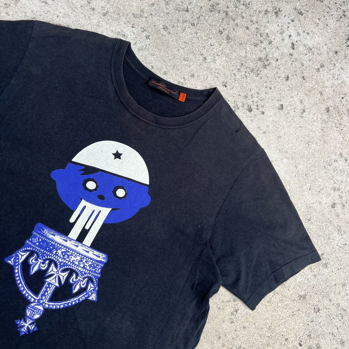 Undercover Undercoverism Upside Down vomit Crown Tee Rare Size US S / EU 44-46 / 1 - 1 Thumbnail