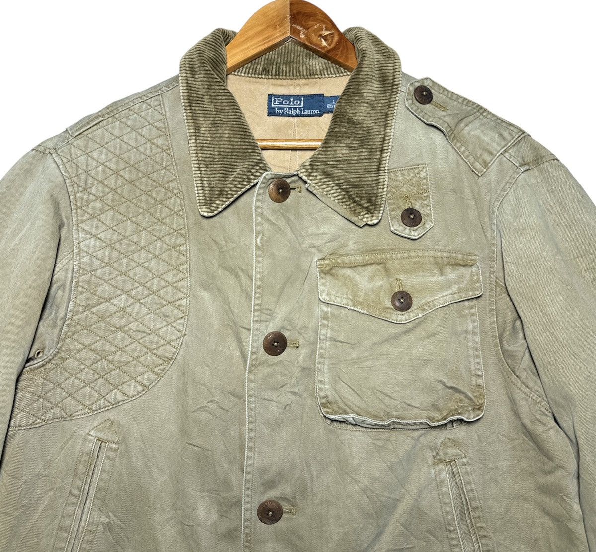 Polo Ralph Lauren × RRL Ralph Lauren Vintage Polo Ralph Lauren Hunting Jacket Size US L / EU 52-54 / 3 - 4 Thumbnail