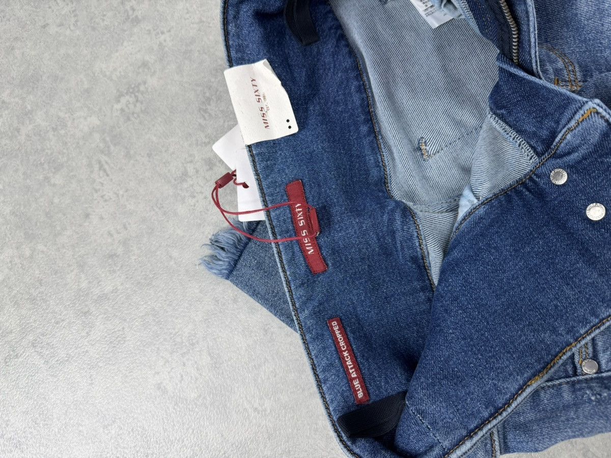 Miss Sixty Miss Sixty Women’s Blue Attack Cropped Denim Jeans Size 25 Size 25" / US 0 / IT 36 - 11 Thumbnail