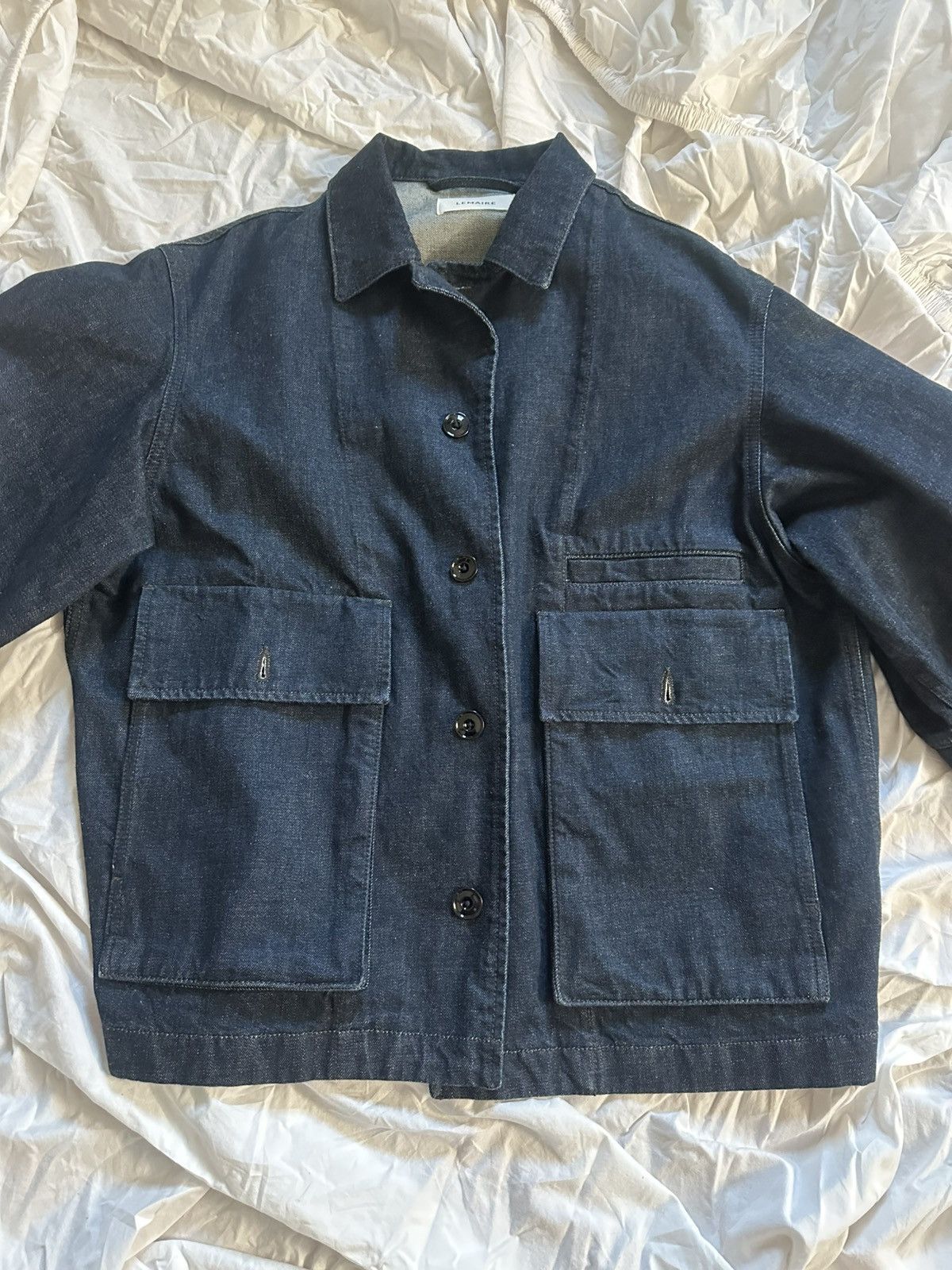 Lemaire Lemaire denim boxy jacket Size US XL / EU 56 / 4 - 2 Thumbnail