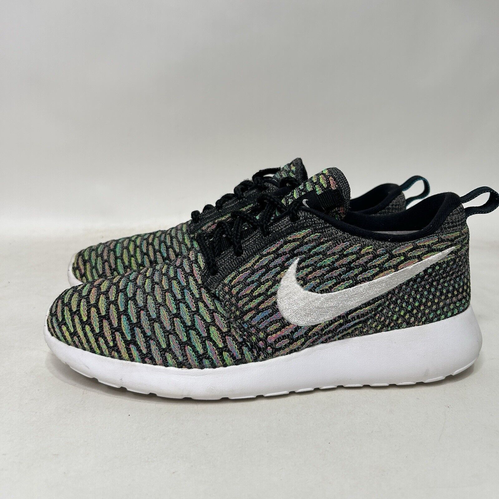 Nike Nike Roshe Run Flyknit WMNS “Multi-Color” 2024 Size US 8 / IT 38 - 5 Thumbnail