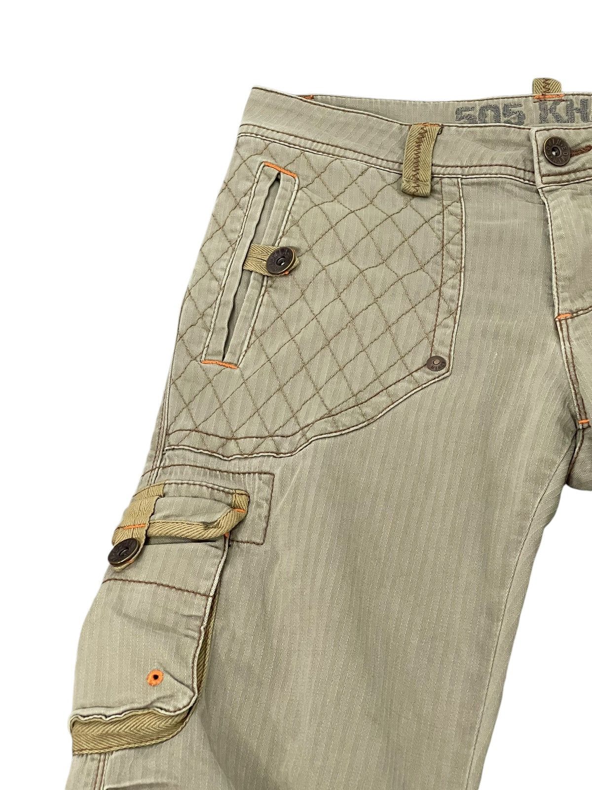 Edwin Heringbone Cargo Edwin Stretch Regular Straight 3🟦 Size US 30 / EU 46 - 16 Thumbnail