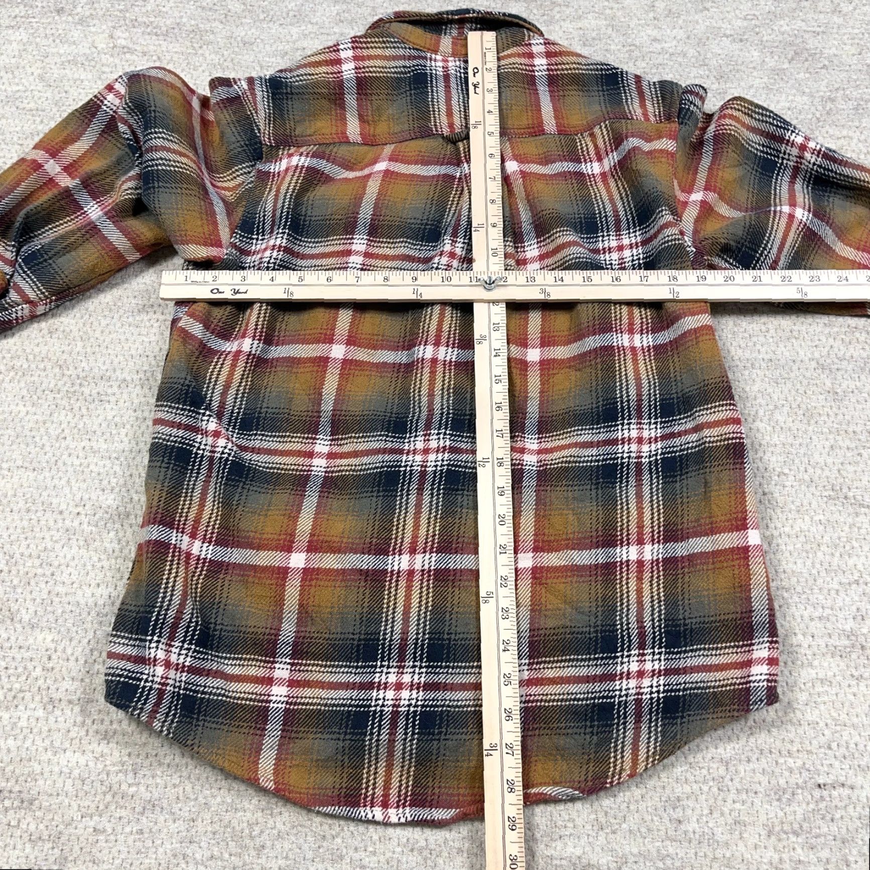 Orvis Orvis Button-Up Shacket Plaid Brown Heavyweight Flannel Shirt Jacket M Men Pockets Unlined Casual Workwear Vintage: No Size US M / EU 48-50 / 2 - 7 Thumbnail