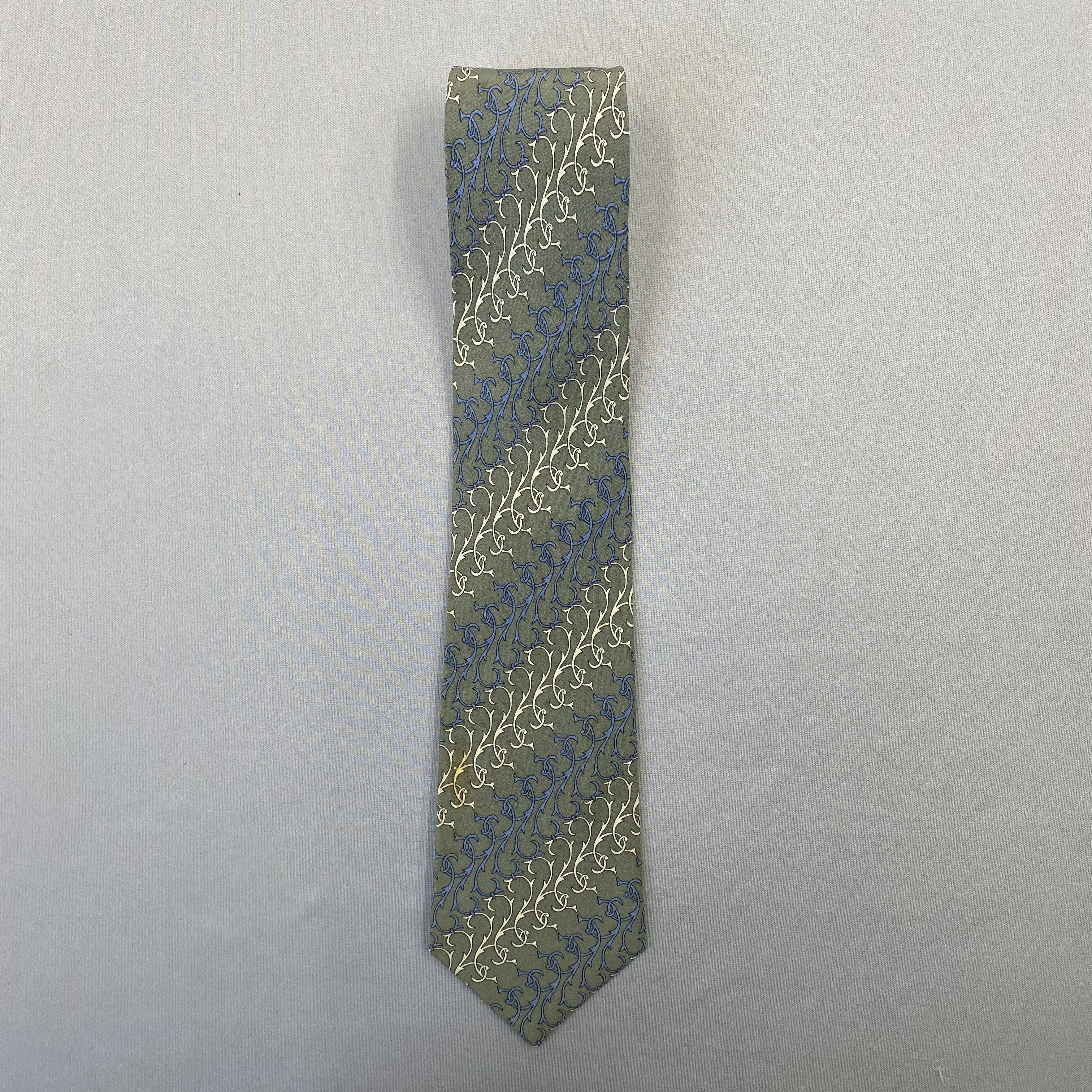 Japanese Brand Vintage Superieur SILK Necktie Cravate Pure Silk Size ONE SIZE - 3 Thumbnail