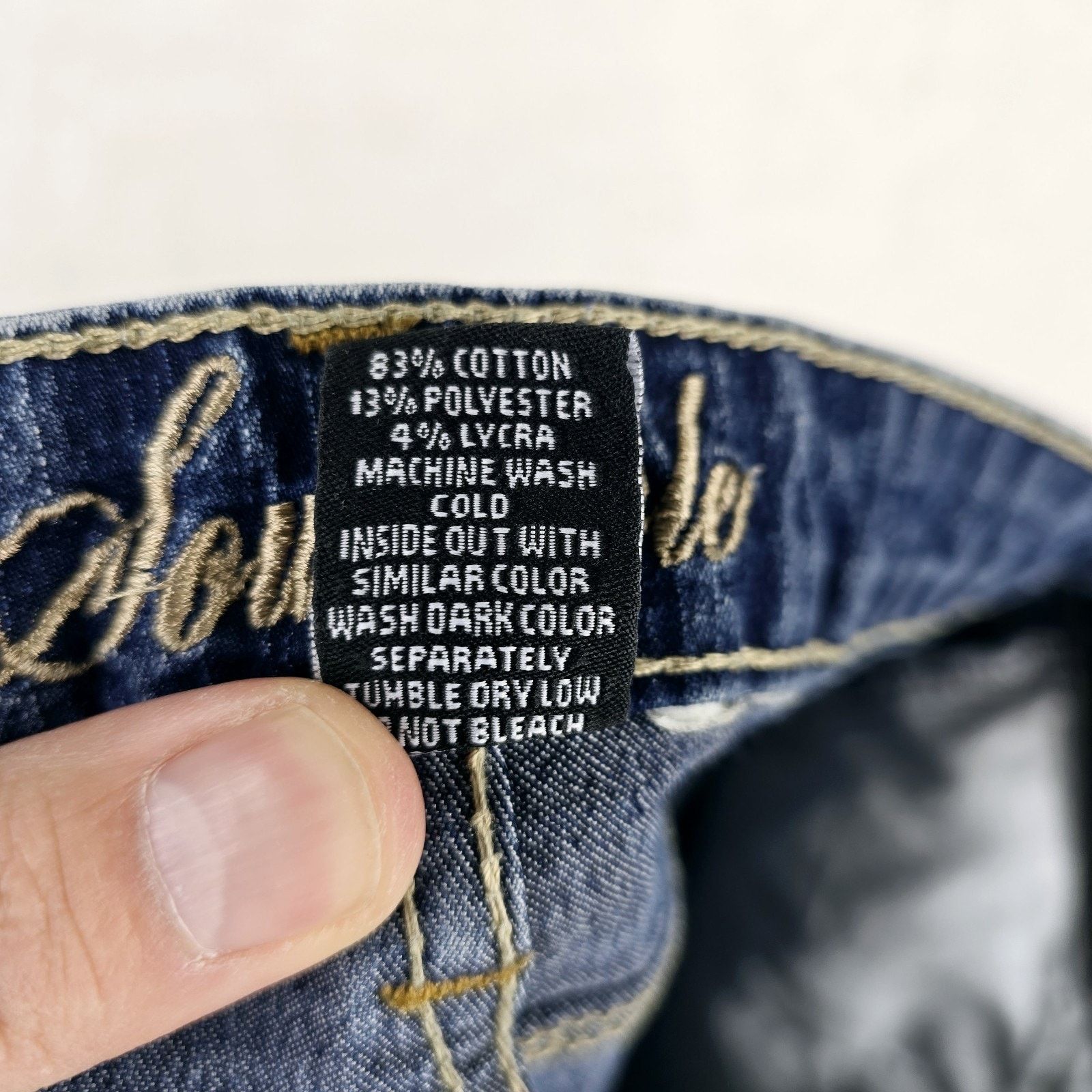 Southpole Vintage Southpole Capri Jeans Womens Sz 9 32x22 Juniors Y2K Size 32" / US 10 / IT 46 - 8 Thumbnail
