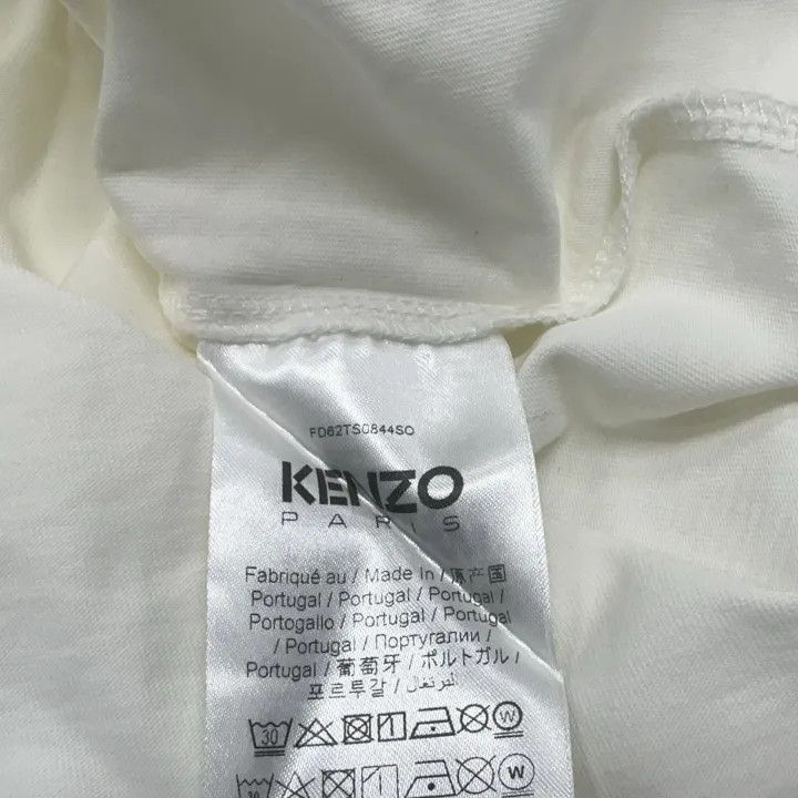 Kenzo Kenzo Casual Graphic Tiger Print T-Shirt -2507 Size M / US 6-8 / IT 42-44 - 4 Thumbnail
