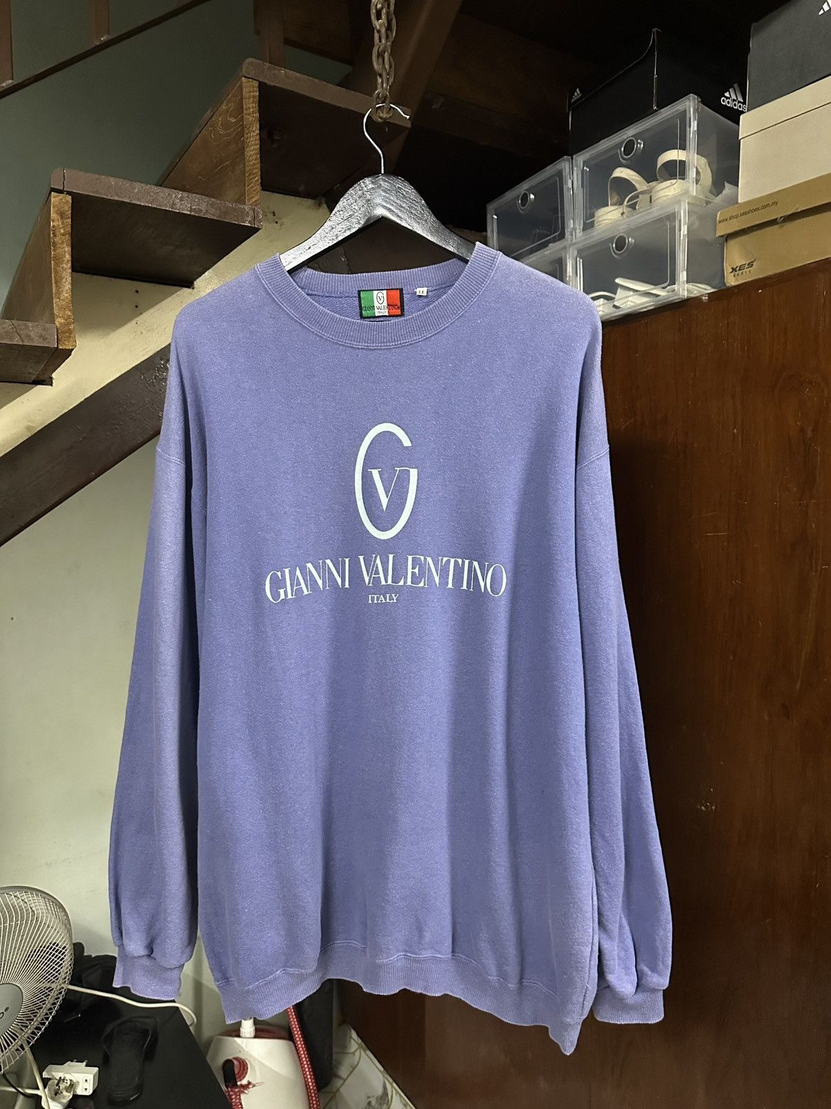 👹Gianni Valentino Oversized Baby Purple Sweater