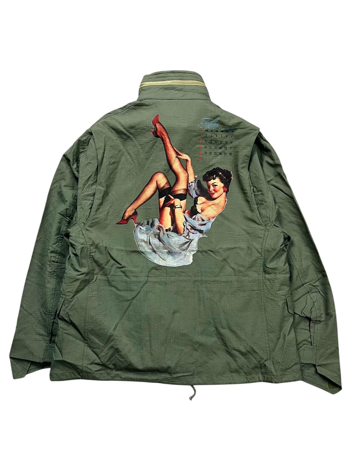 20471120 AW20 New Hollywood - Pin Up Girl Dairiku M-51 Jacket Size US M / EU 48-50 / 2 - 1 Thumbnail