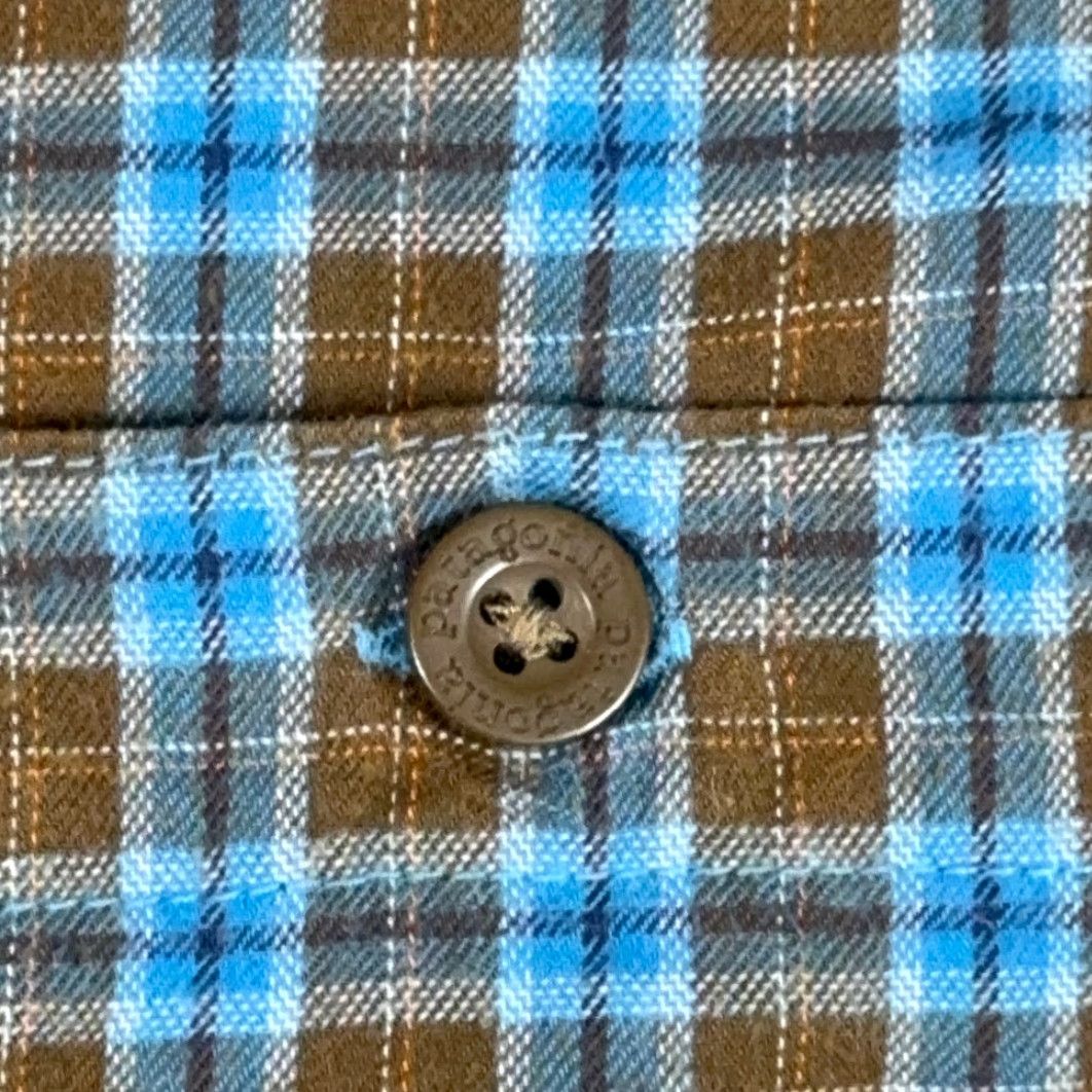 Patagonia Patagonia Shirt Adult MEDIUM Blue Plaid Flannel Organic Cotton Outdoor Size US M / EU 48-50 / 2 - 5 Thumbnail