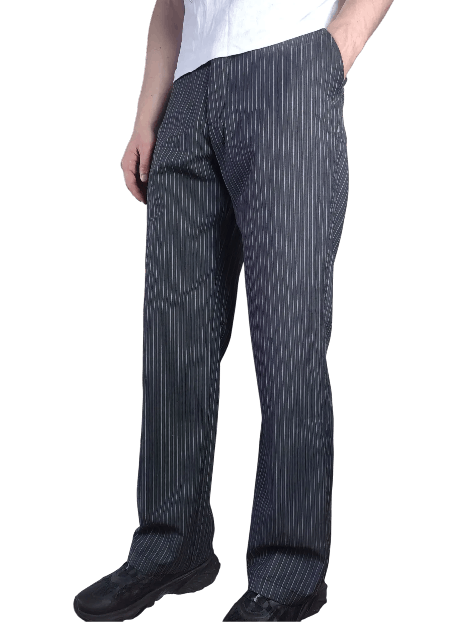 Nike × Vintage Nike Wool Golf Striped Trousers Pants Size US 32 / EU 48 - 2 Thumbnail