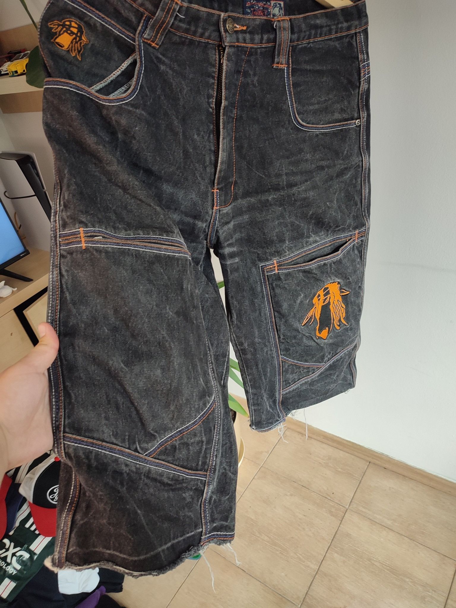 Snoop Dogg Vintage Snoop Dogg Denim Shorts (Early 2000s) Size US 34 / EU 50 - 5 Thumbnail