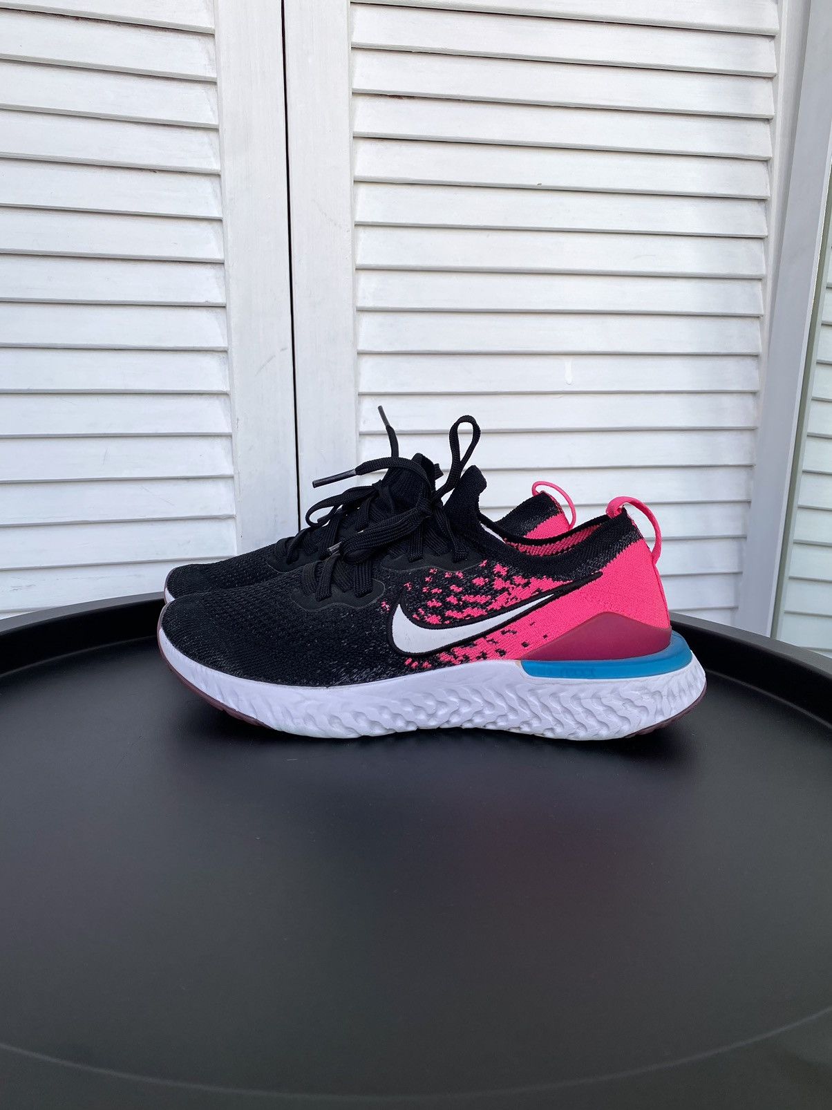 Nike Nike Kid Epic React Flyknit 2 Running Shoes Youth 5 Size US 5 / IT 35 - 3 Thumbnail