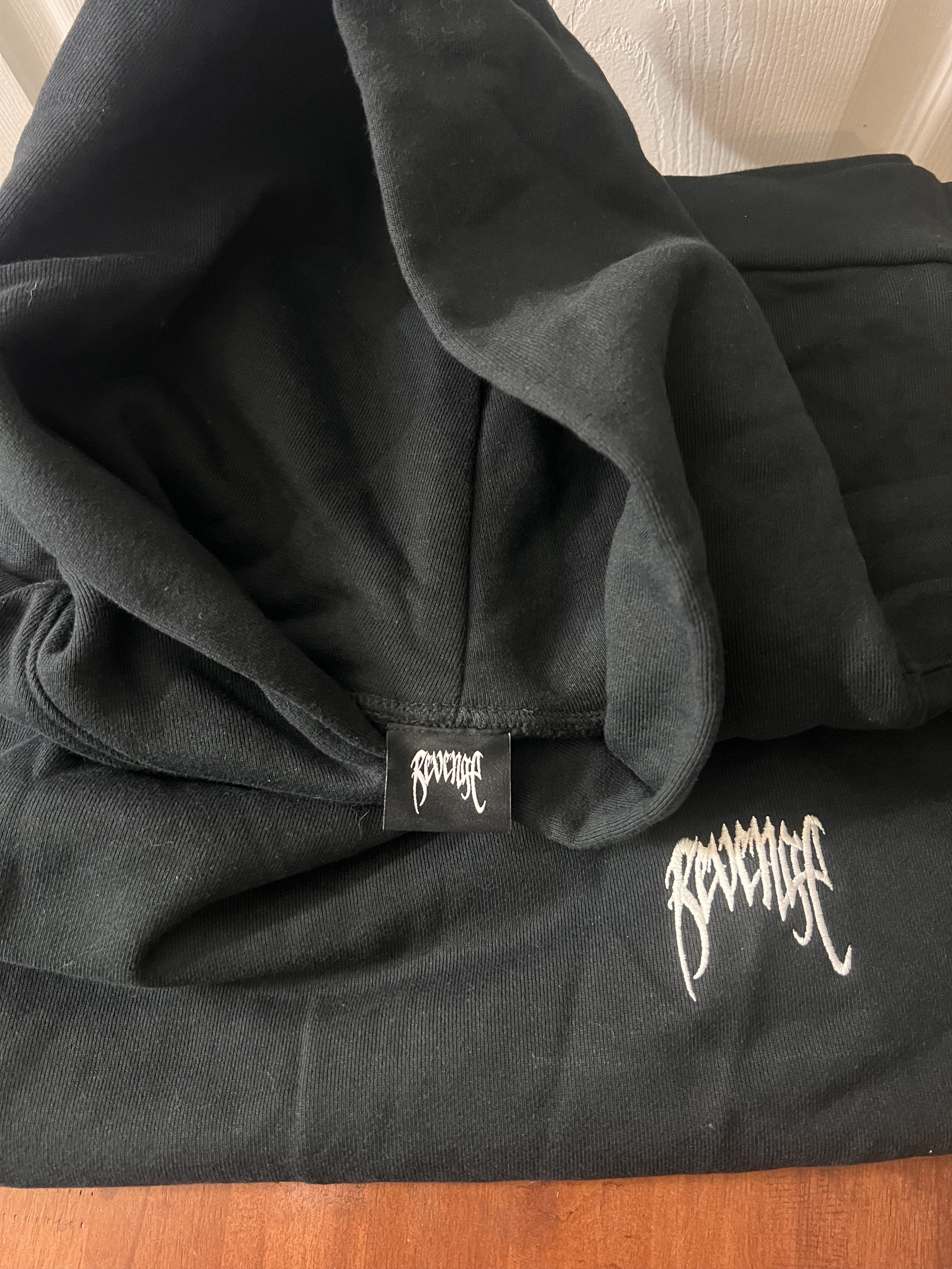 Revenge Basic Embroidered Hoodie Size US L / EU 52-54 / 3 - 1 Thumbnail