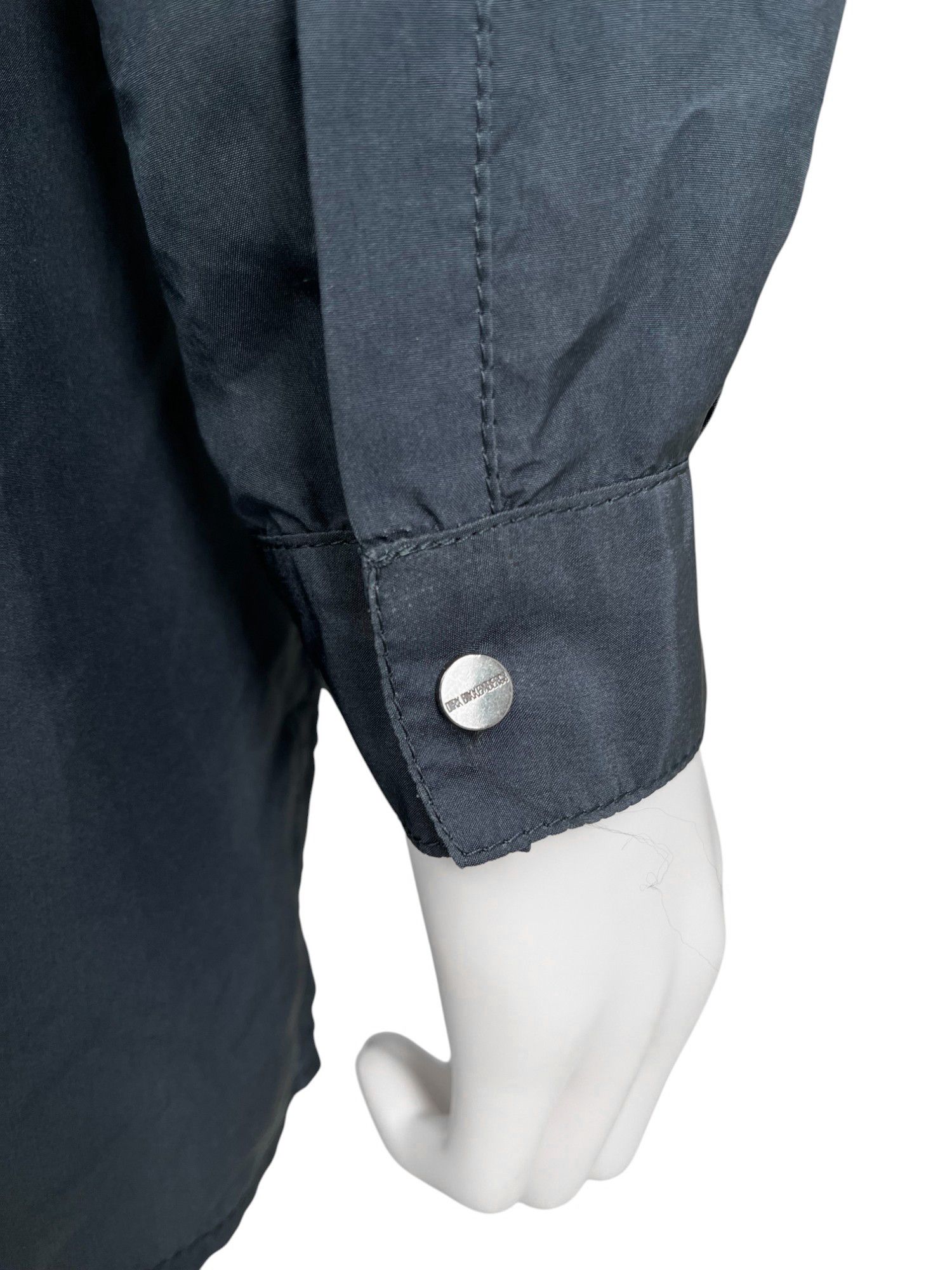 Dirk Bikkembergs Leather Patched Blue&Black Shirt Size S / US 4 / IT 40 - 8 Thumbnail