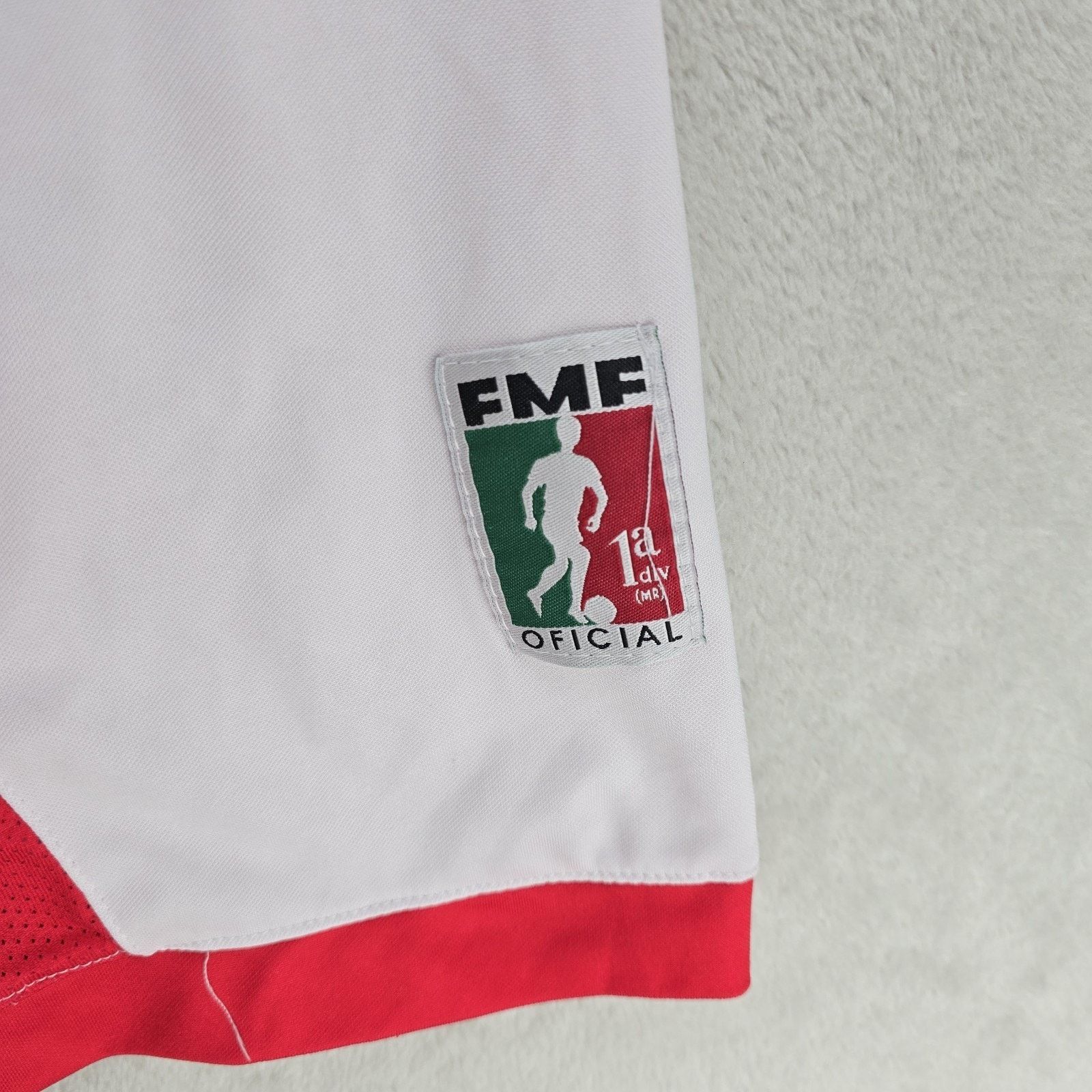 Atletica Atlética Necaxa Soccer Jersey Mens Small Striped 2006-2007 Size US S / EU 44-46 / 1 - 9 Thumbnail