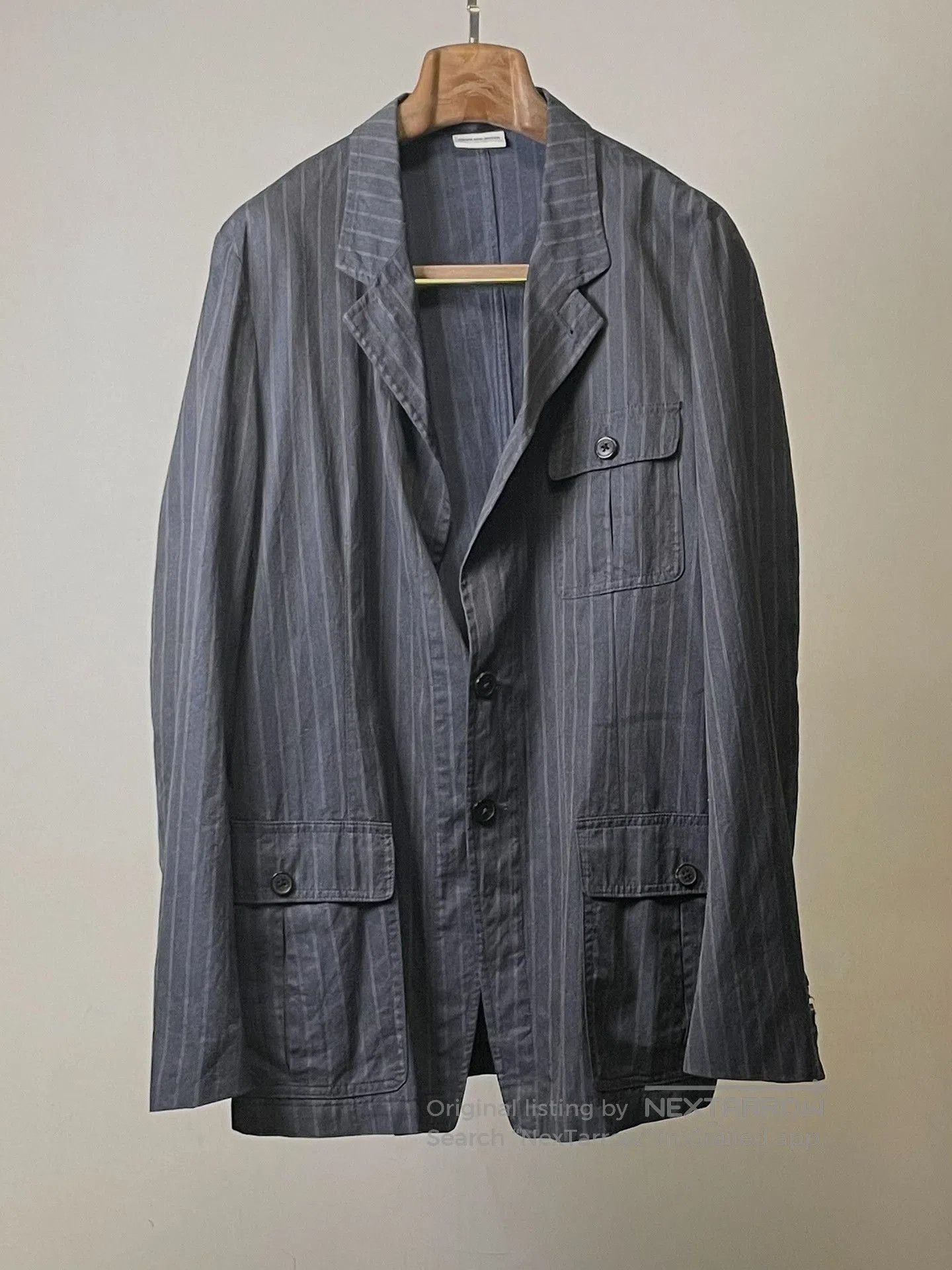 Dries Van Noten Dries Van Noten Distressed Craftsman Suit. Size US L / EU 52-54 / 3 - 1 Thumbnail