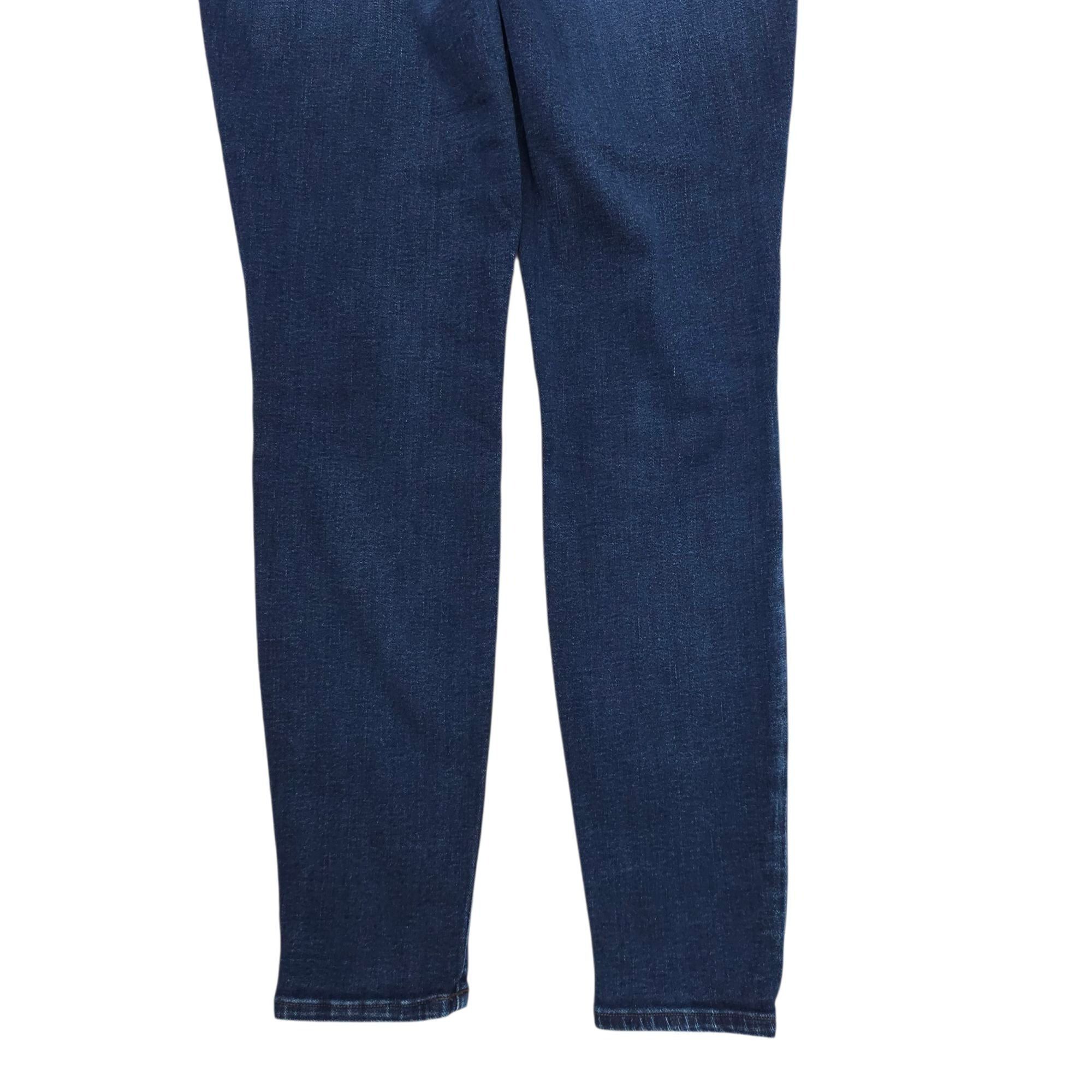 Loft Loft Legging Jean Mid Rise Womens Size 29/8 Stretch Dark Was Size 29" - 12 Thumbnail