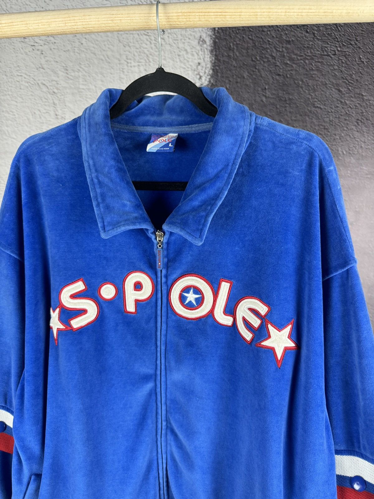 Southpole SouthPole vintage big logo basketball button sleeve jacket Size US L / EU 52-54 / 3 - 4 Thumbnail