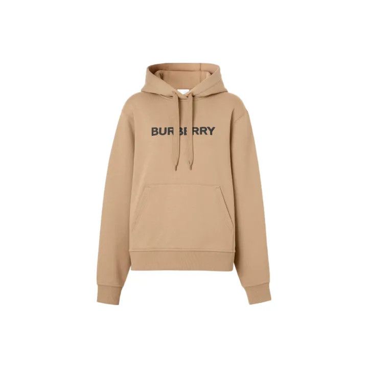 Burberry Burberry Logo Print Hooded Sweatshirt for Women 0079 Size S / US 4 / IT 40 - 1 Thumbnail