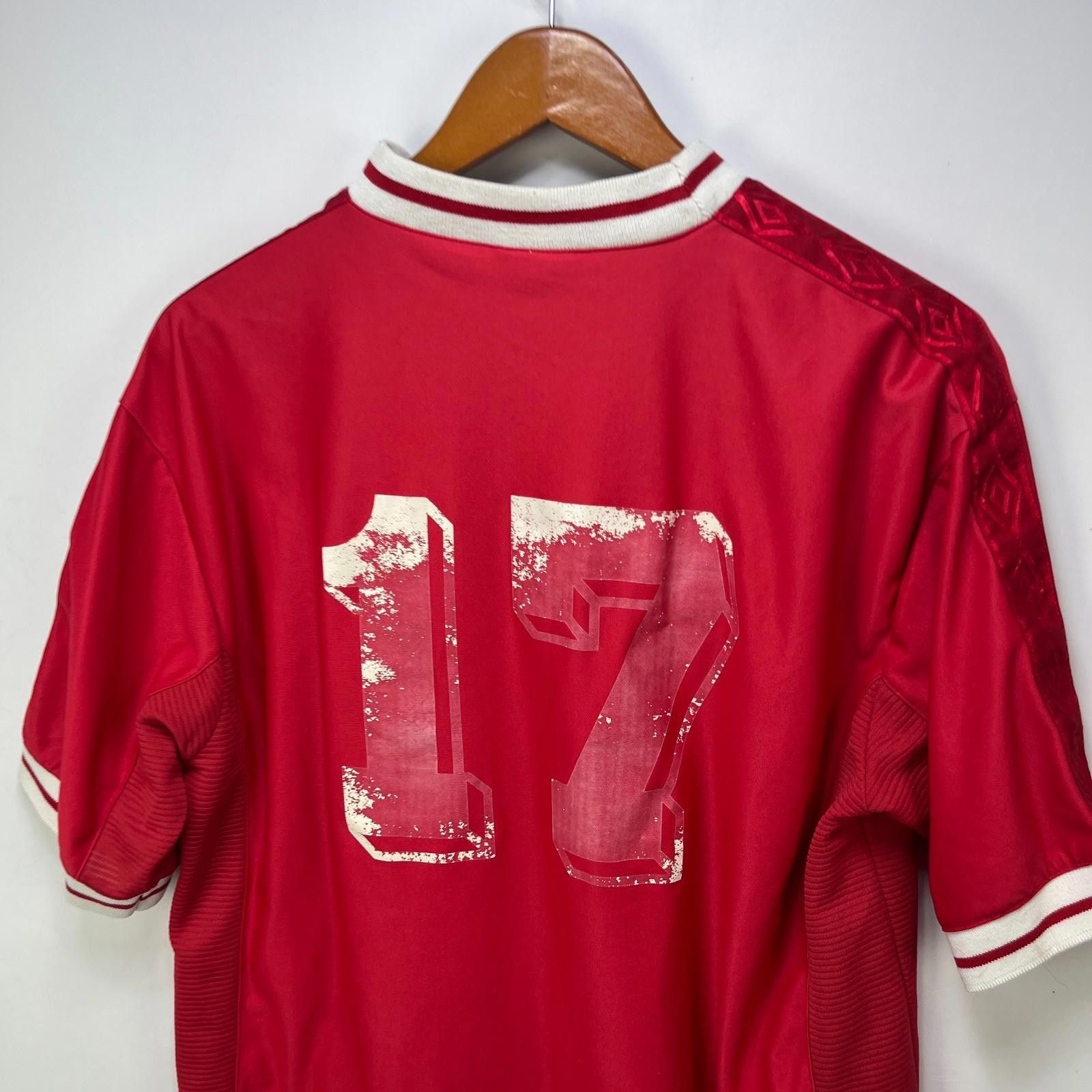 Umbro Vintage 90s Umbro Serbia Yugoslavia Football Jersey Large Size ONE SIZE - 9 Thumbnail