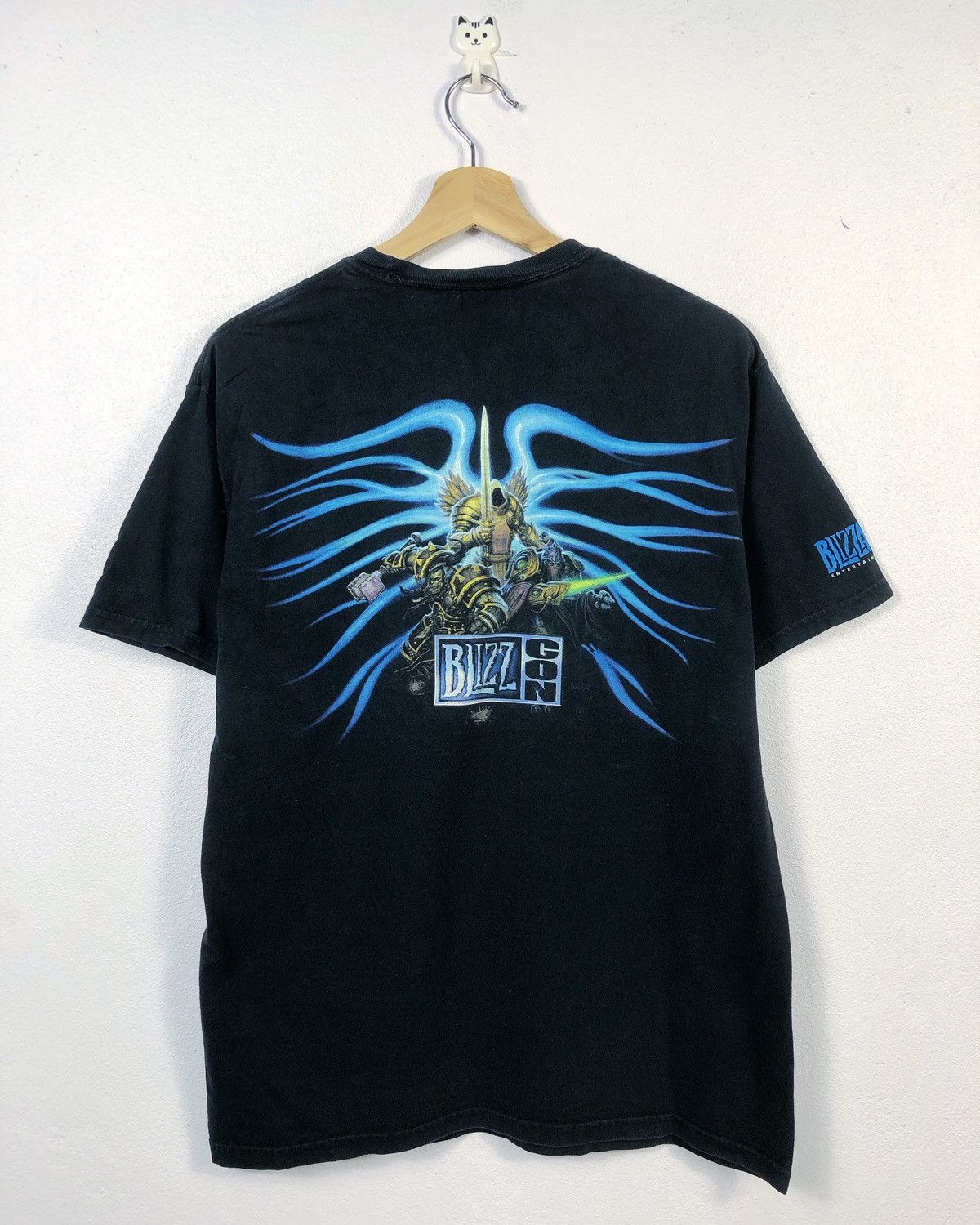 Playstation Rare Vintage Y2K Blizzard Blizzcon World of Warcraft Tee Size US M / EU 48-50 / 2 - 1 Thumbnail