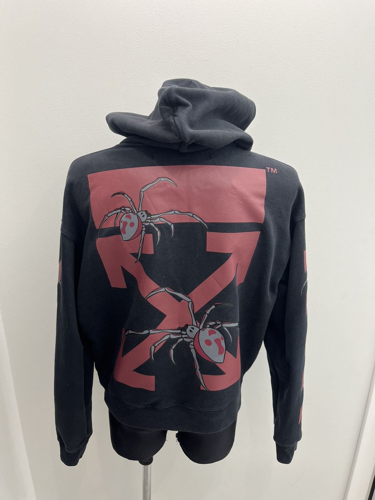 Off-White Off-White SS20 Spiders Heavy Cotton Hoodie Size US M / EU 48-50 / 2 - 4 Thumbnail