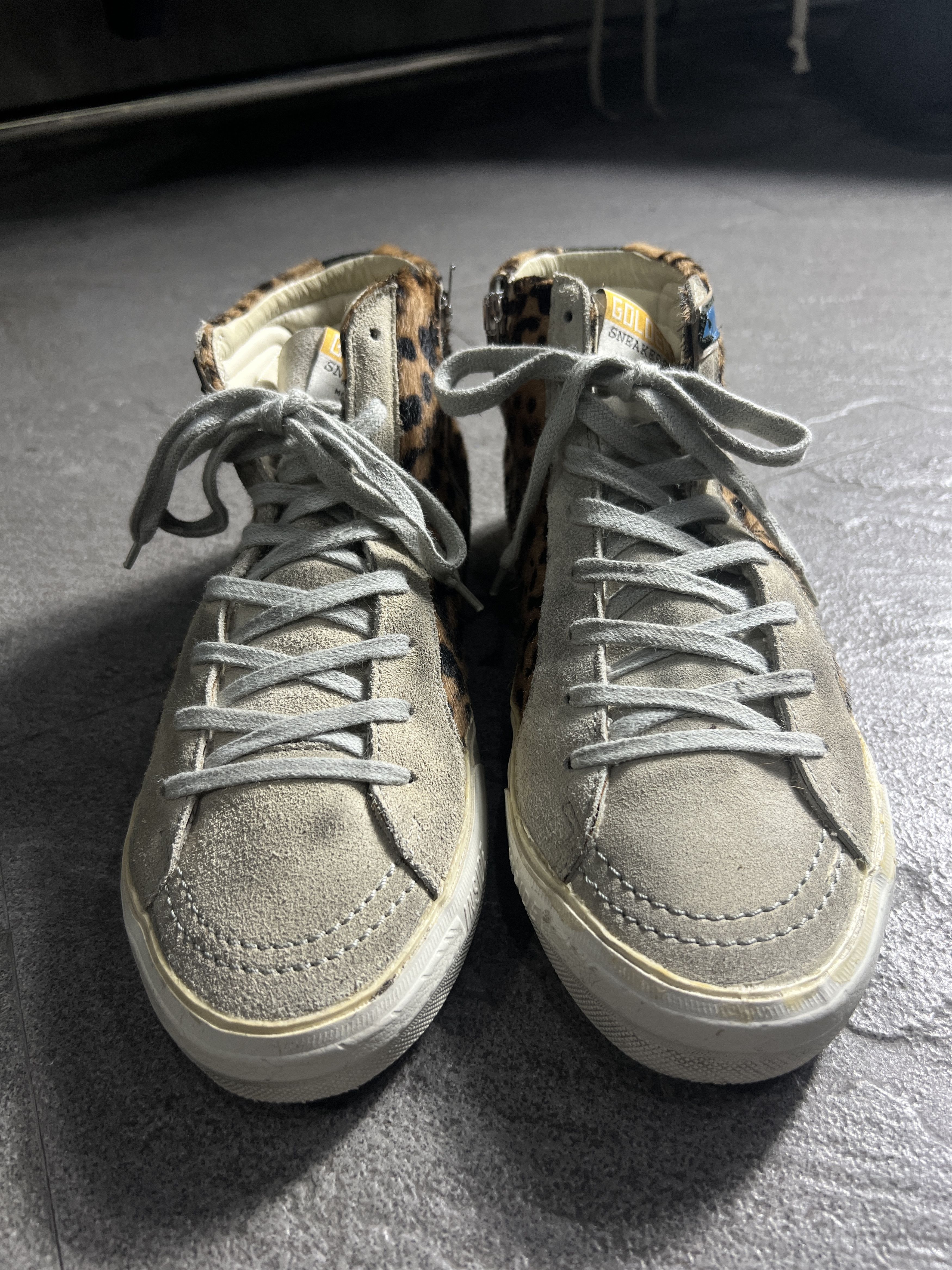 Golden Goose Golden Goose Slide Leopard Pony Hair Zip Sneaker 40 Size US 7 / EU 40 - 2 Thumbnail