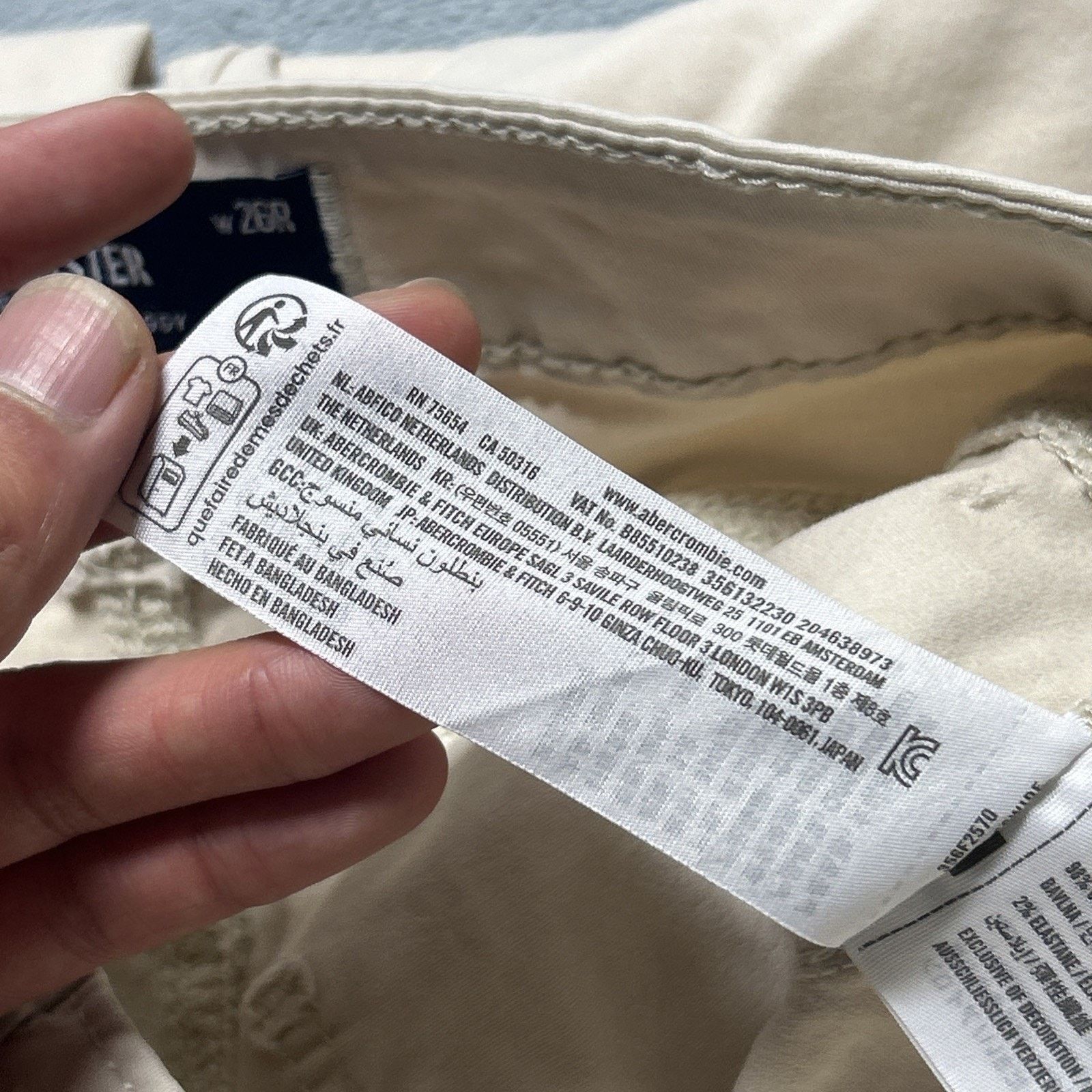 Hollister Cargo Beyond Baggy Jeans Women 2 26x30 Hamilton Loose Baggie Size 26" / US 2 / IT 38 - 9 Thumbnail