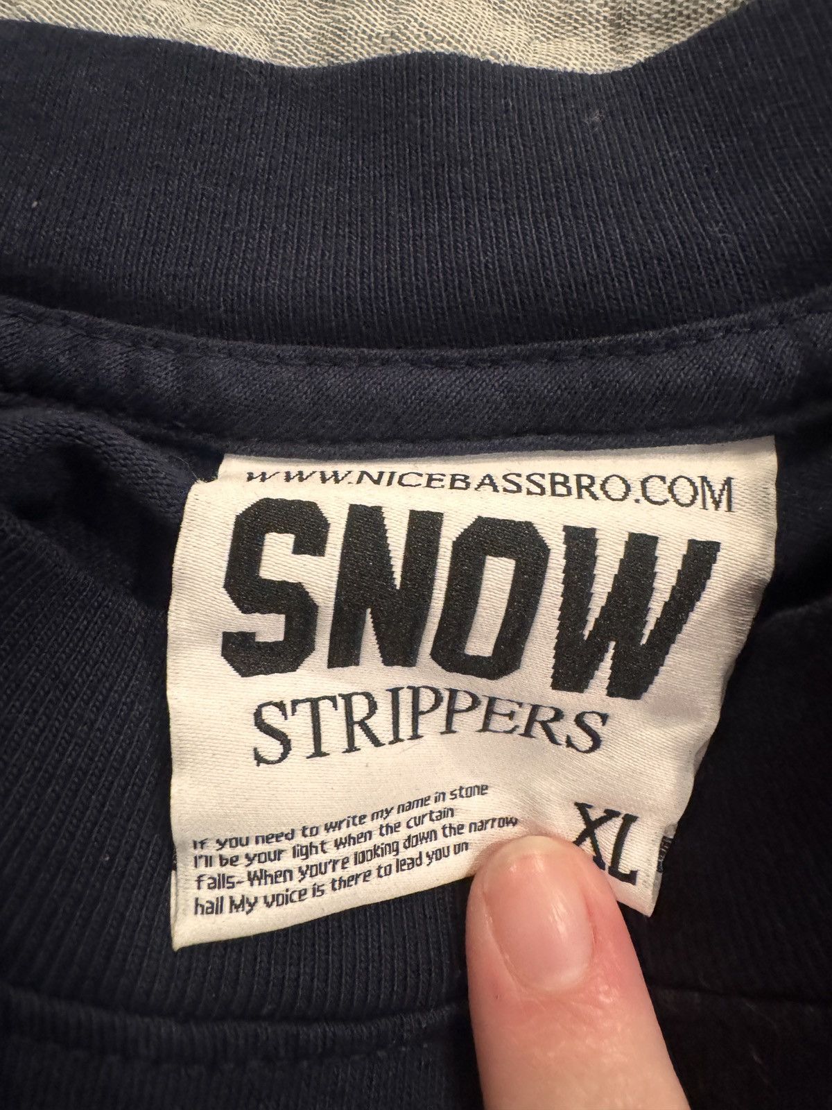 Other Snow Strippers Tour Tee Size US XL / EU 56 / 4 - 3 Thumbnail