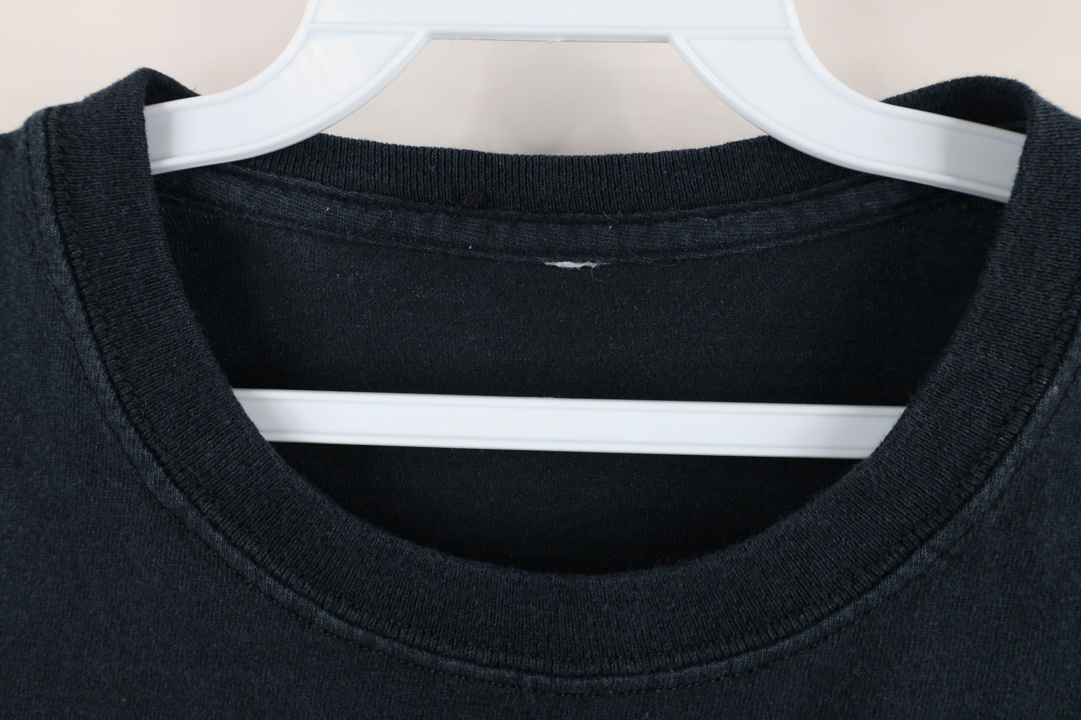Vintage Vintage 90s Streetwear Short Sleeve T-Shirt Black Cotton Size US XL / EU 56 / 4 - 5 Thumbnail