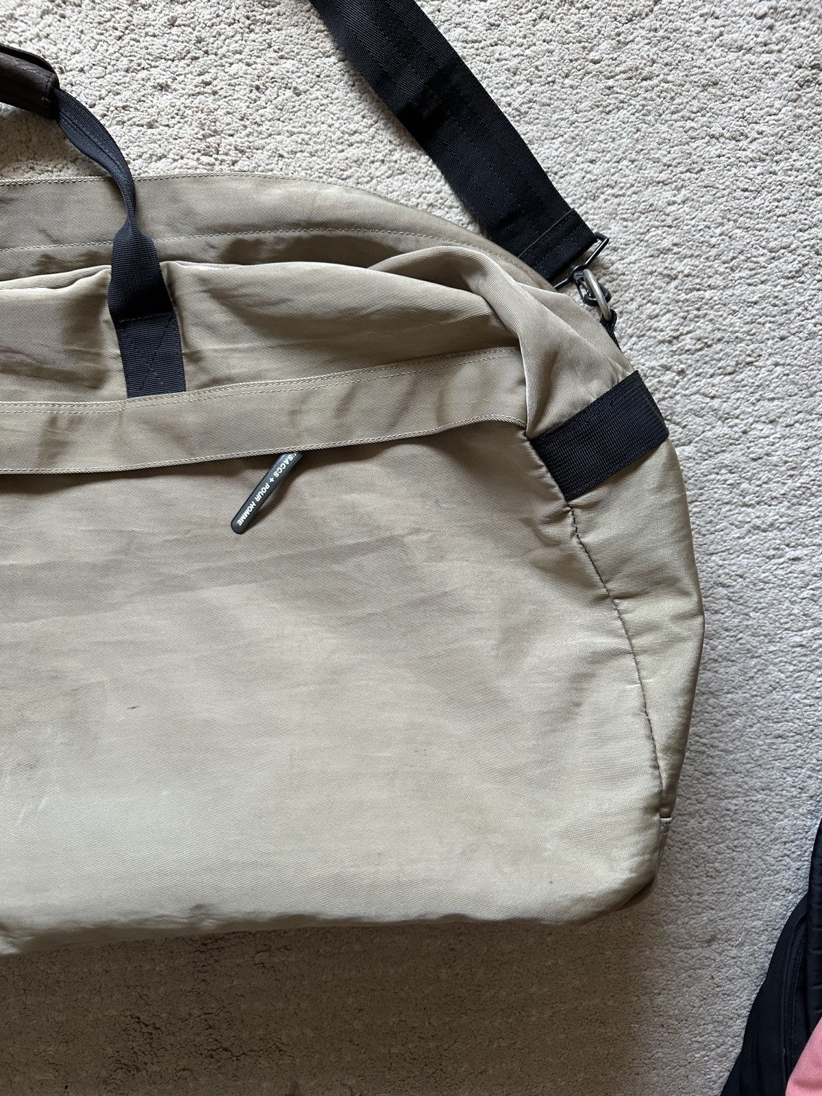 Yohji Yamamoto 1990s YSACCS POUR HOMME YOHJI YAMAMOTO Nylon Duffle Bag Size ONE SIZE - 11 Thumbnail