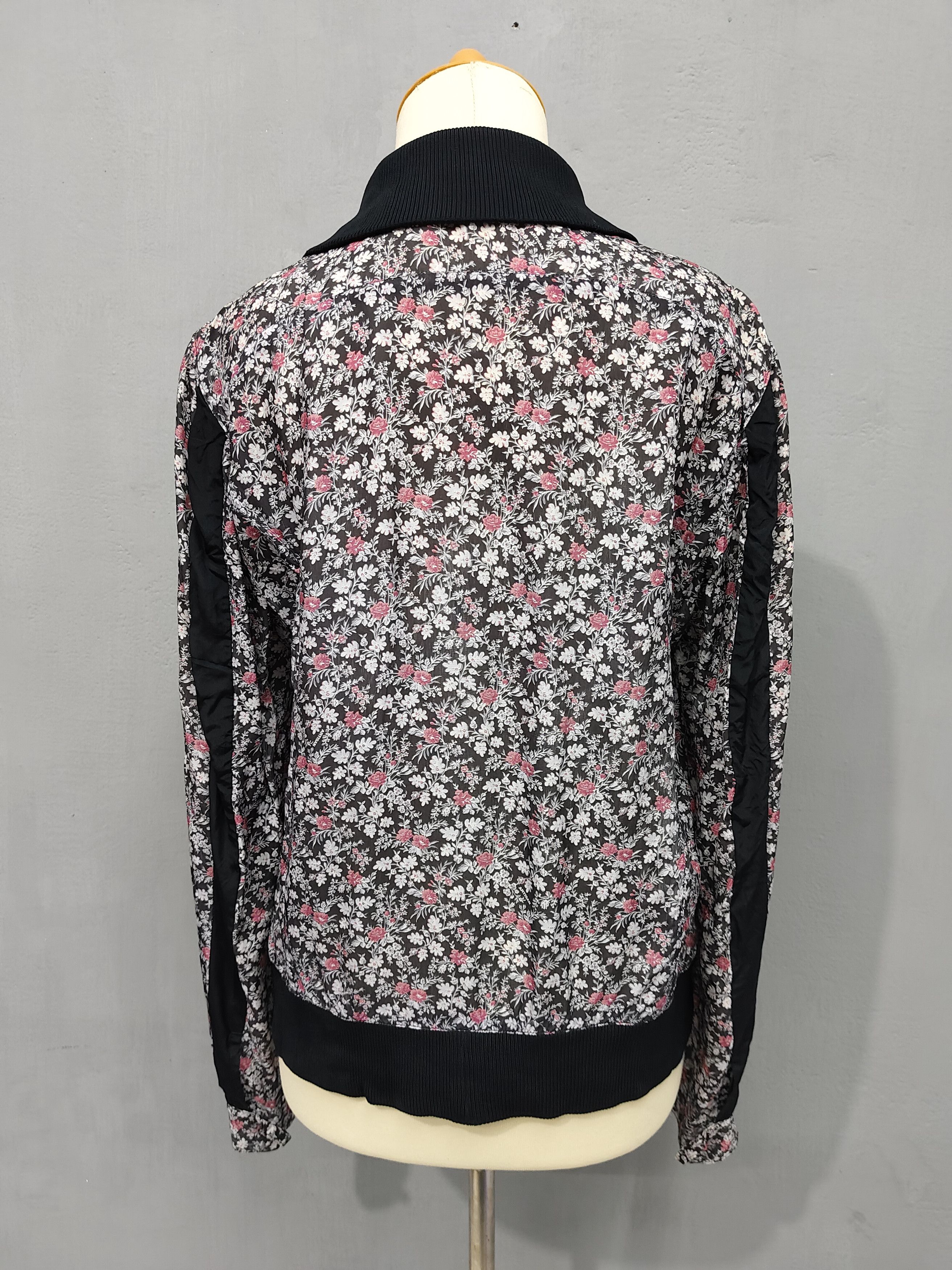 Japanese Brand 🇯🇵 Artisan 🇯🇵 by Five Fox Florals Graphic Cupra Jacket Size L / US 10 / IT 46 - 10 Thumbnail