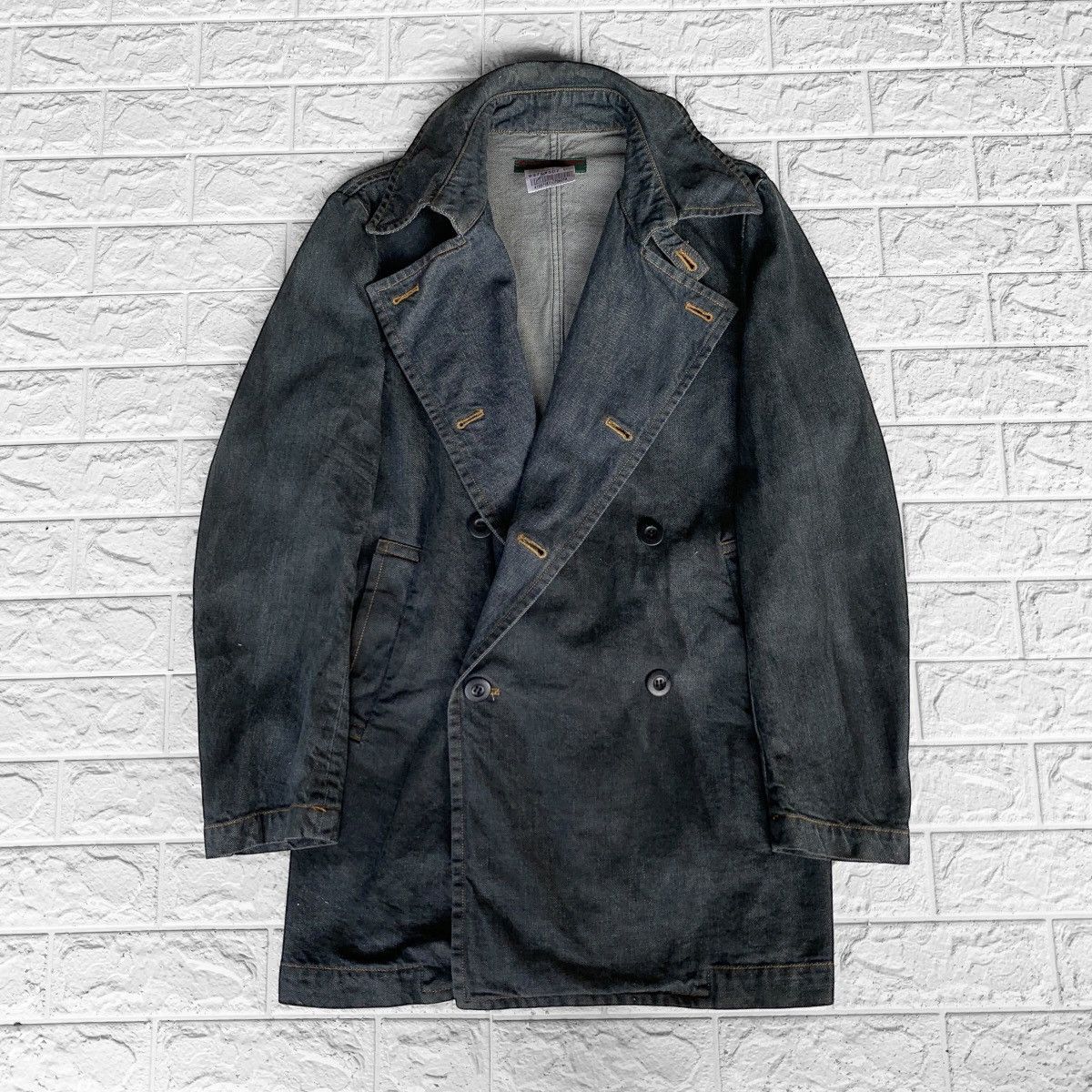 2000s katharine hamnett london denimcoat