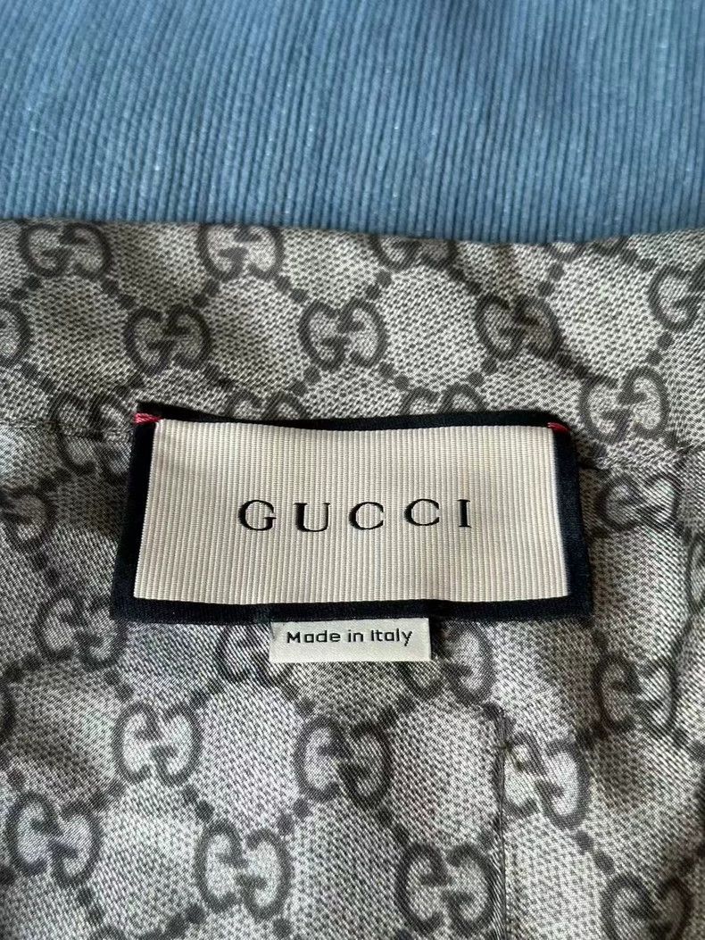 Gucci Gucci Brown full-print silk trousers 2501-Nextarrow Size US 32 / EU 48 - 3 Thumbnail