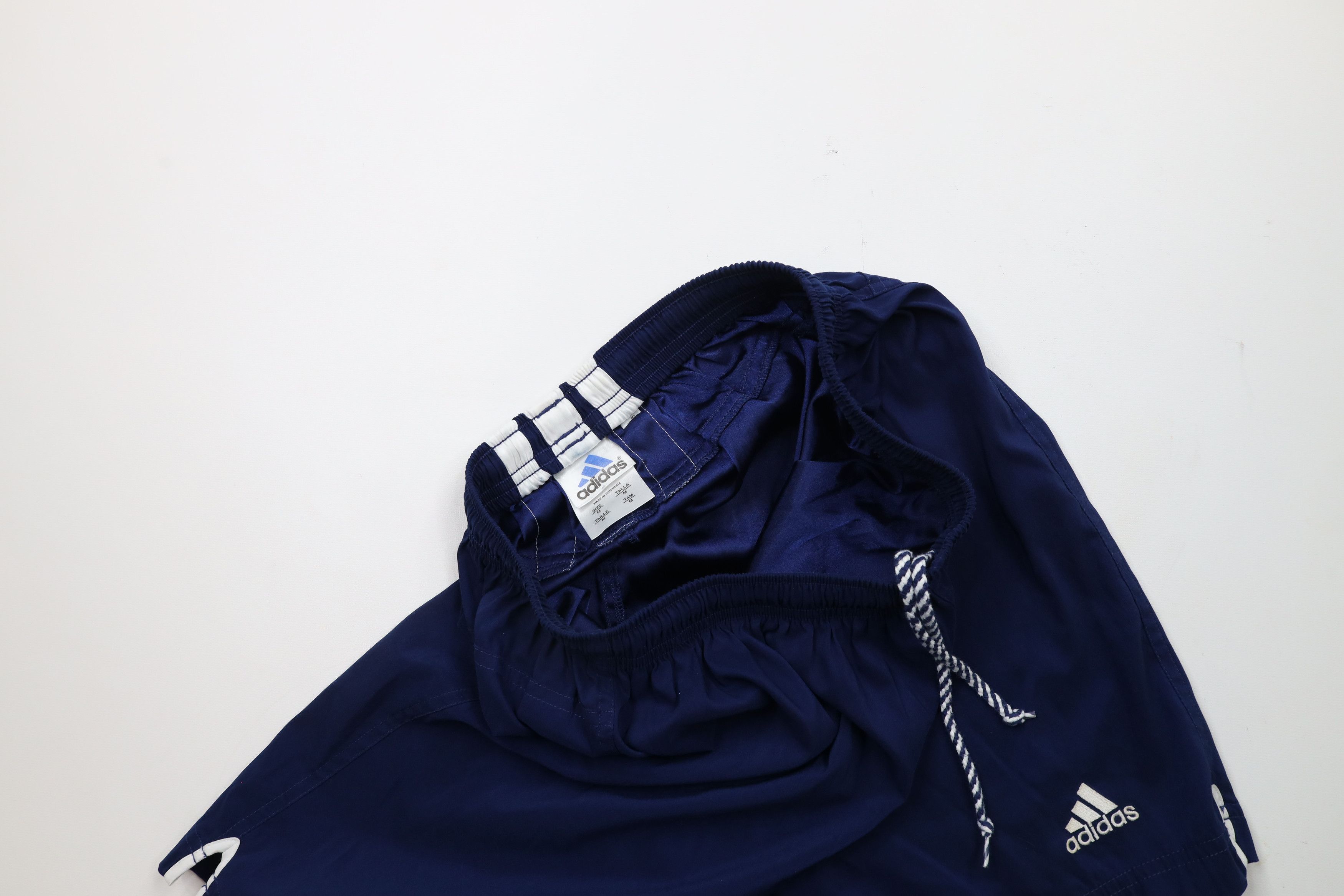 Adidas × Vintage Vintage 90s Adidas Running Jogging Soccer Shorts Blue Size US 32 / EU 48 - 7 Thumbnail