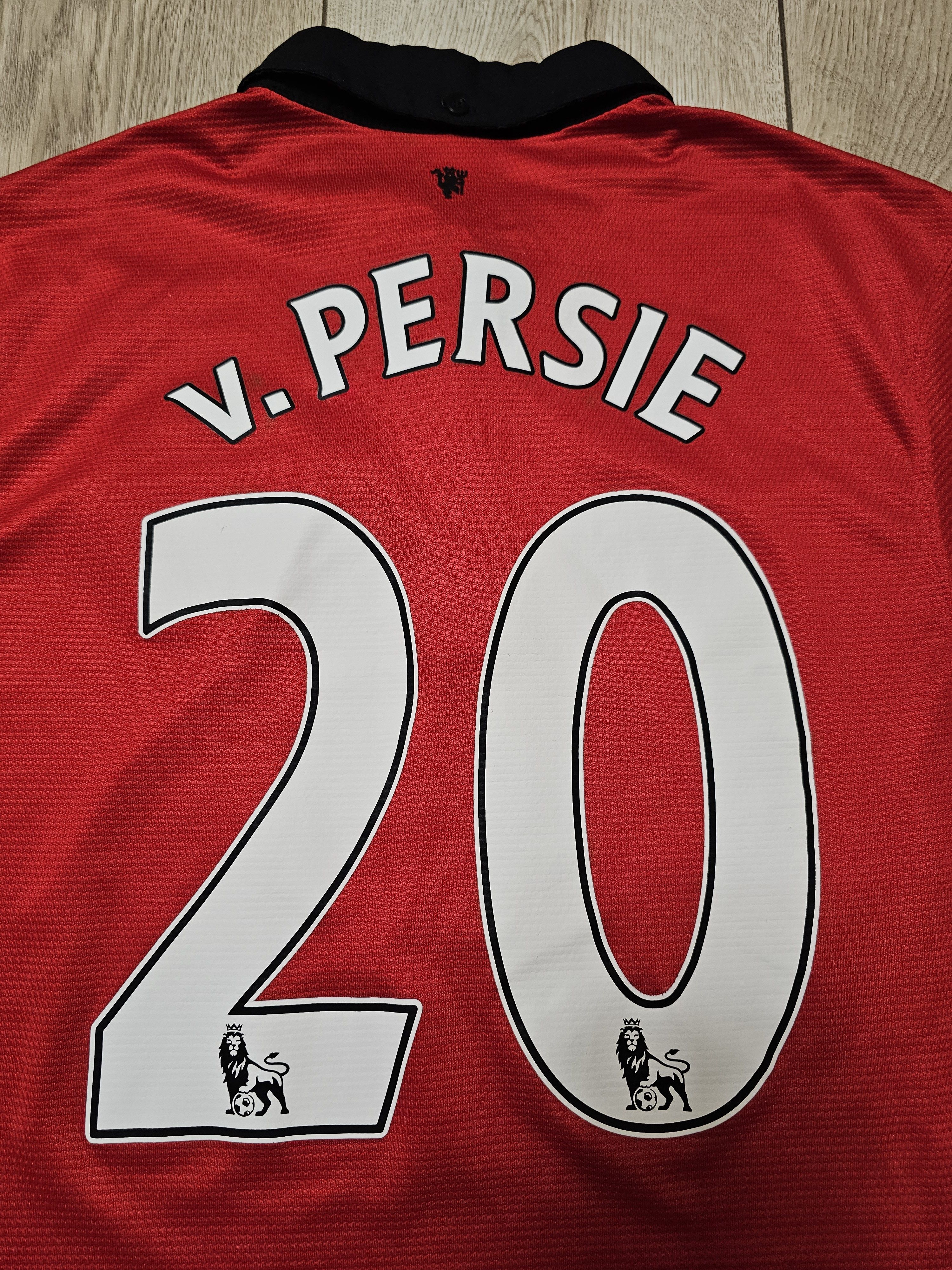 Nike MANCHESTER UNITED 2013 2014 v.PERSIE FOOTBALL SOCCER JERSEY Size US S / EU 44-46 / 1 - 5 Thumbnail