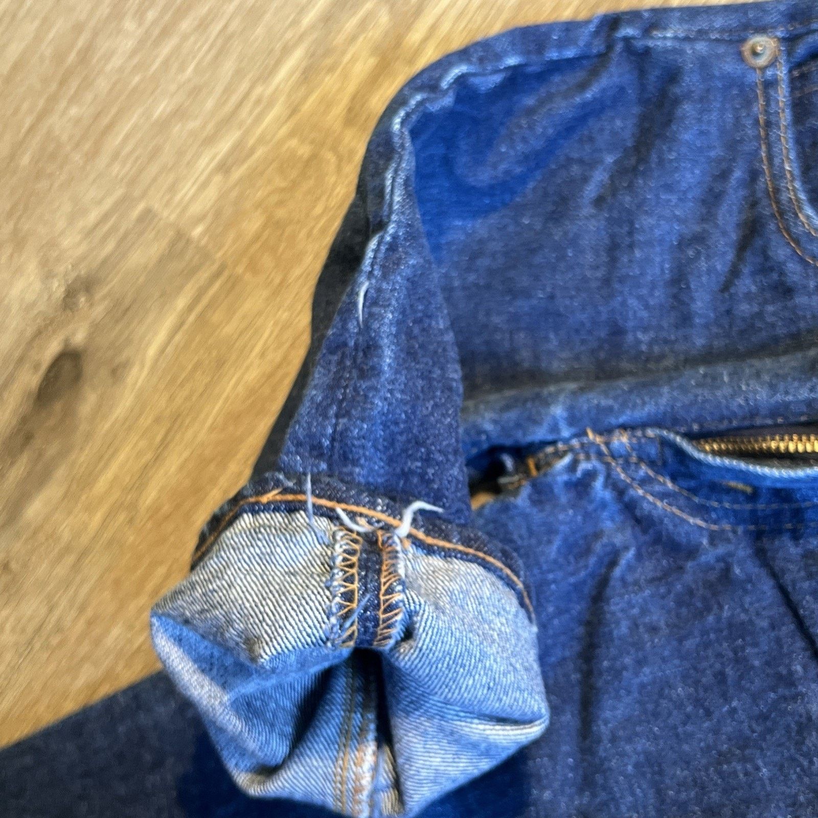 Levi's Levi 302 Big E 0 Toddler Dark Denim V Stitch Dark Indigo Size 25" / US 0 / IT 36 - 12 Thumbnail