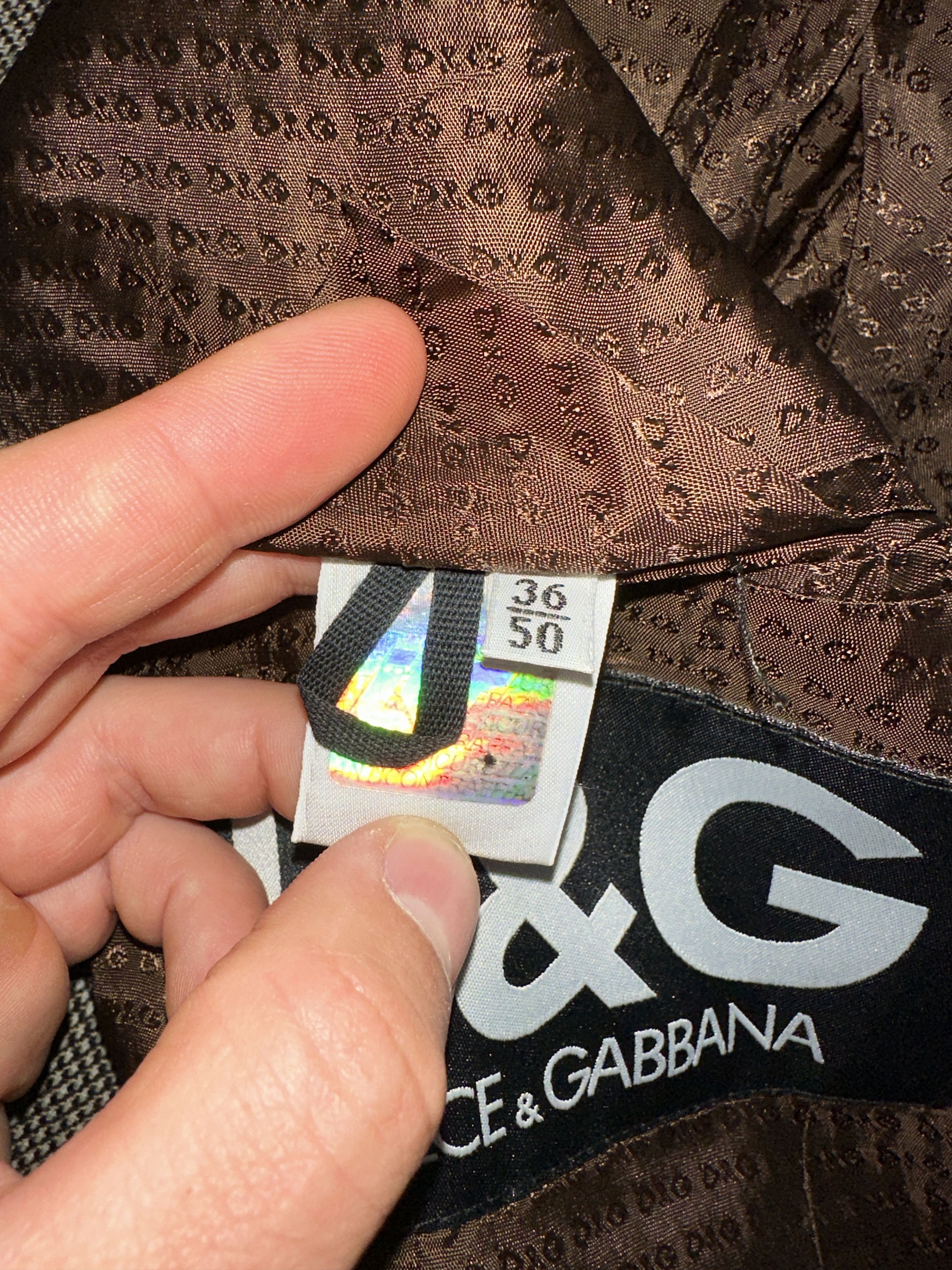 Dolce & Gabbana Dolce & Gabbana D&G Tailored Blazer 3 Button Long Cut 50 Size 50R - 9 Thumbnail