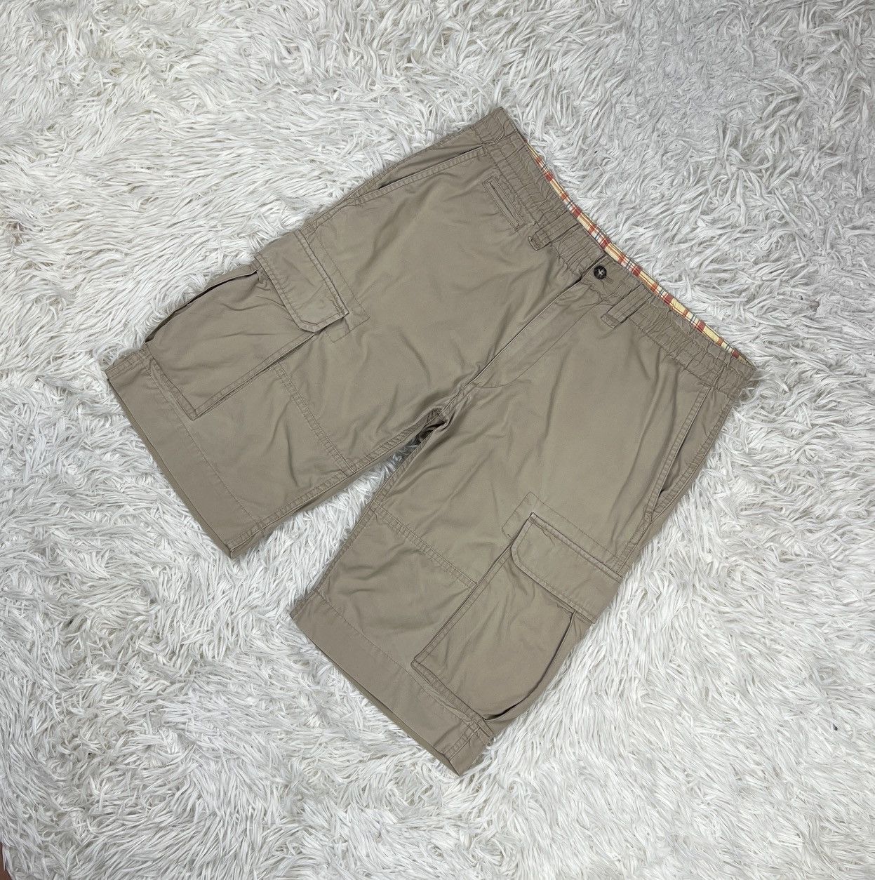 Chaps Chaps Denim Cargo Short Pants Size US 35 - 3 Thumbnail