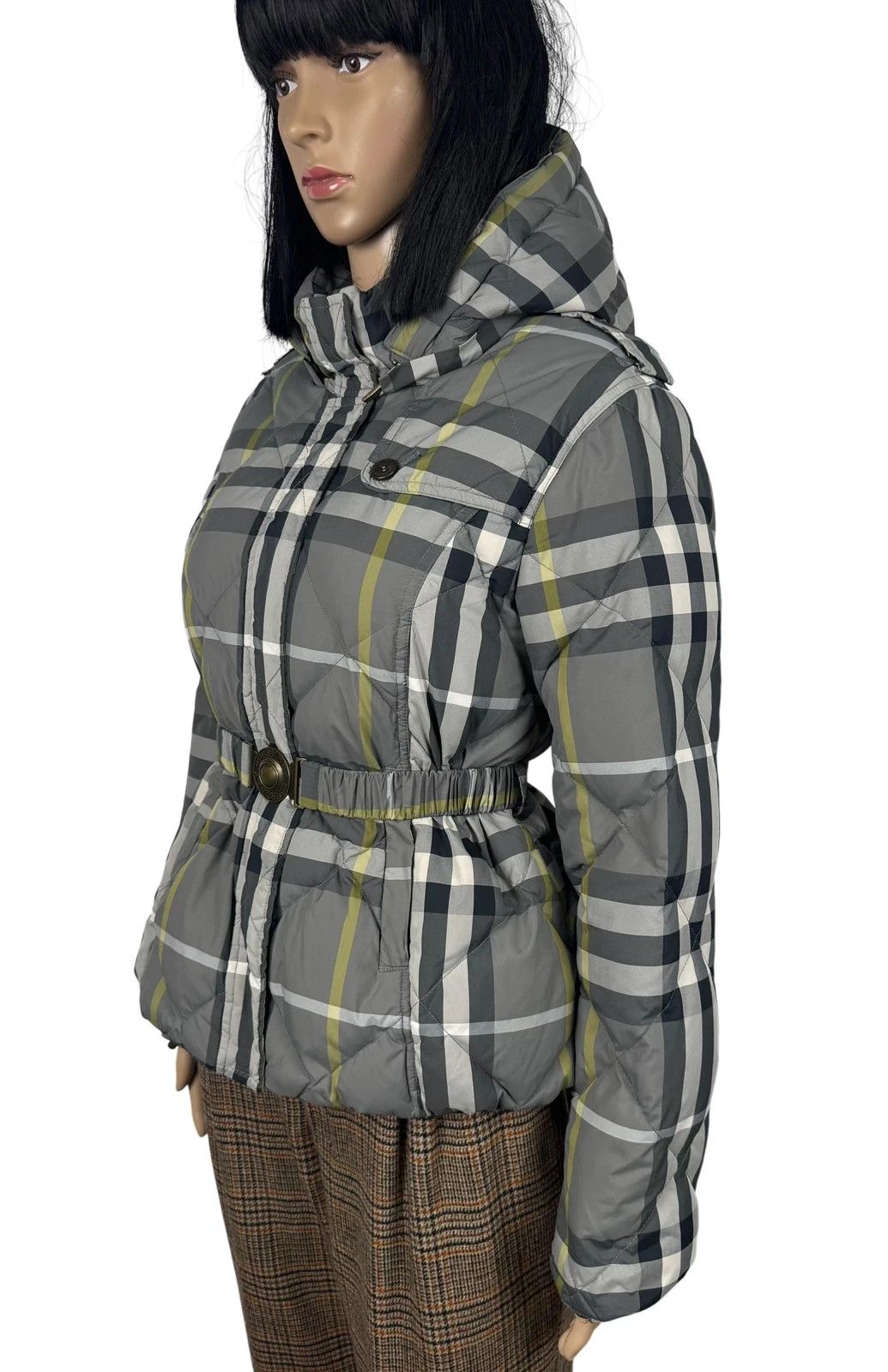 Burberry Burberry Down Puffer Jacket Checkered Hooded size 14Y S Size S / US 4 / IT 40 - 3 Thumbnail