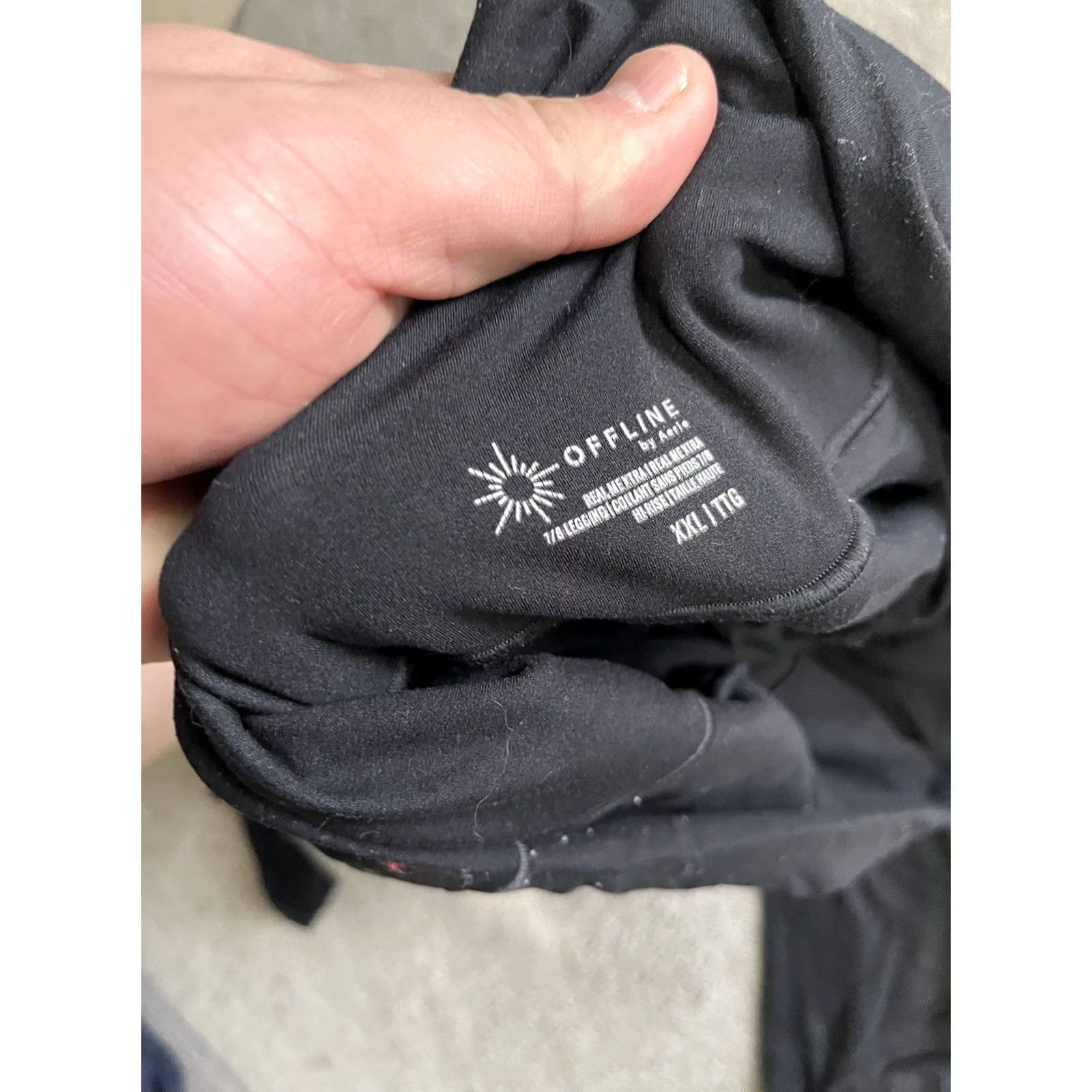 Vintage Offline Aerie Leggings Black womens XXL High-Rise Size 2XL Size 40" / US 18 - 5 Thumbnail