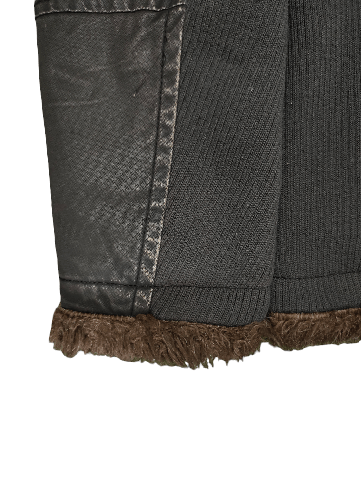 Chevignon Chevignon Waxed Faux Fur Zip Jacket Ifsixwanine lgb Style Size US L / EU 52-54 / 3 - 14 Thumbnail