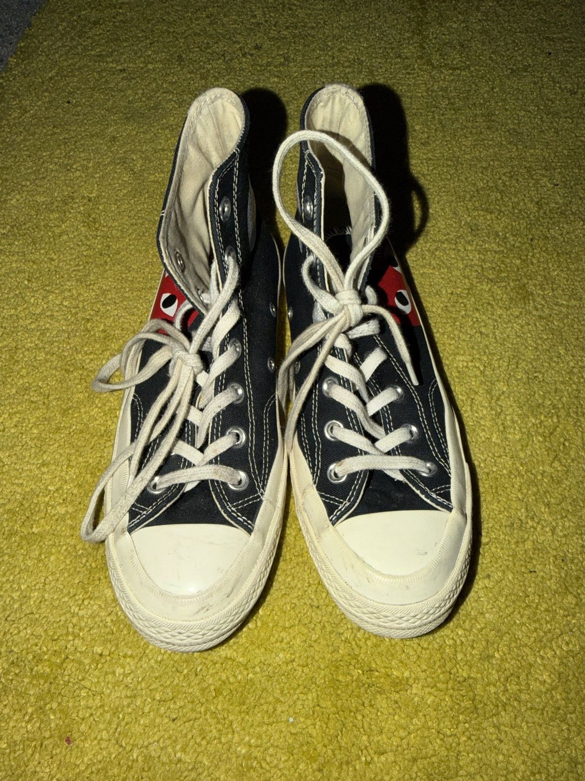 Comme des Garcons × Vans CdG PLAY x Converse Women's All Star Peek-A-Boo Size US 8 / EU 41 - 3 Thumbnail