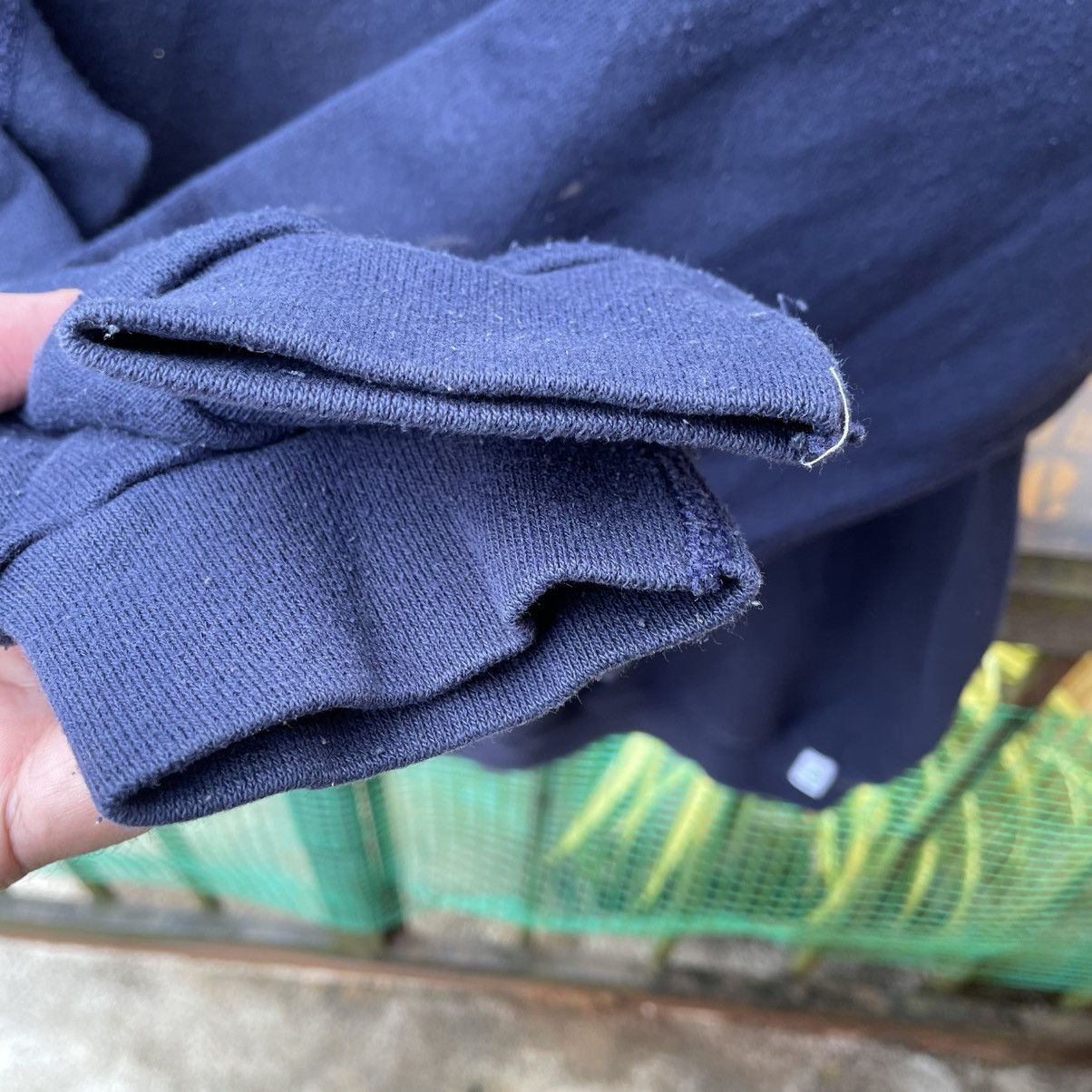 Vintage 🔥Vintage 90s Plain Minimalist Raglan Sweatshirts Size US M / EU 48-50 / 2 - 7 Thumbnail