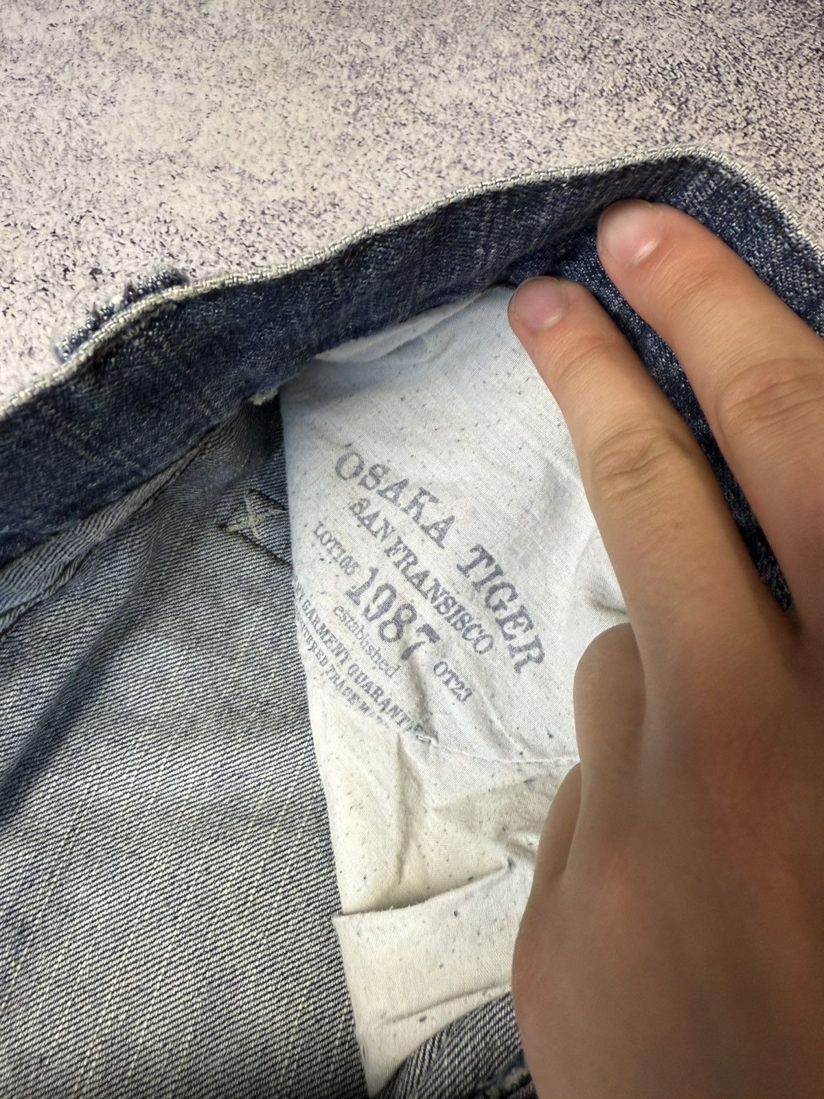 Other Rare Osaka Tiger jeans Japan Style Straight evisu style Size US 34 / EU 50 - 18 Thumbnail