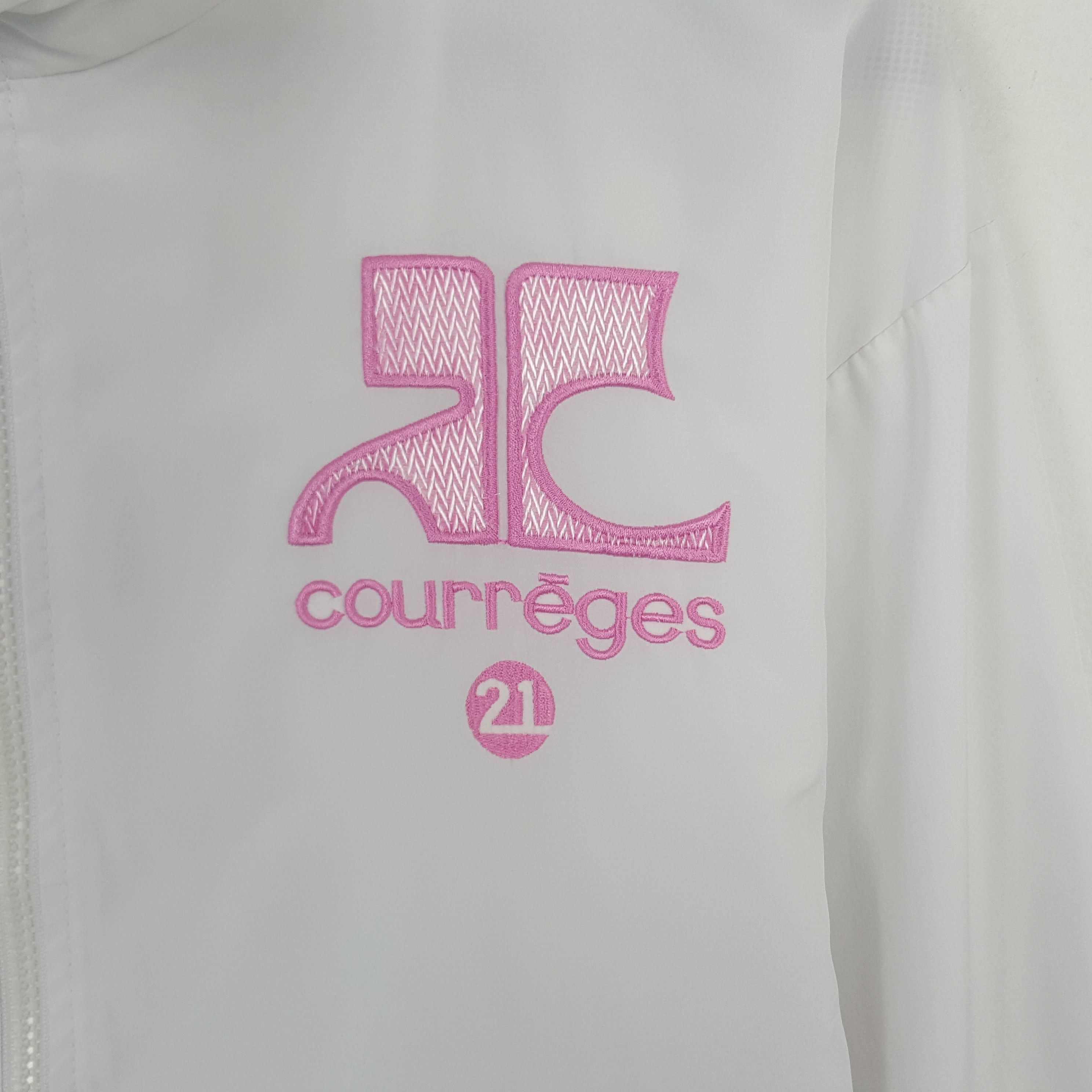 Courreges × Vintage Vintage Courreges Sport Windbreaker Jacket Size US L / EU 52-54 / 3 - 4 Thumbnail